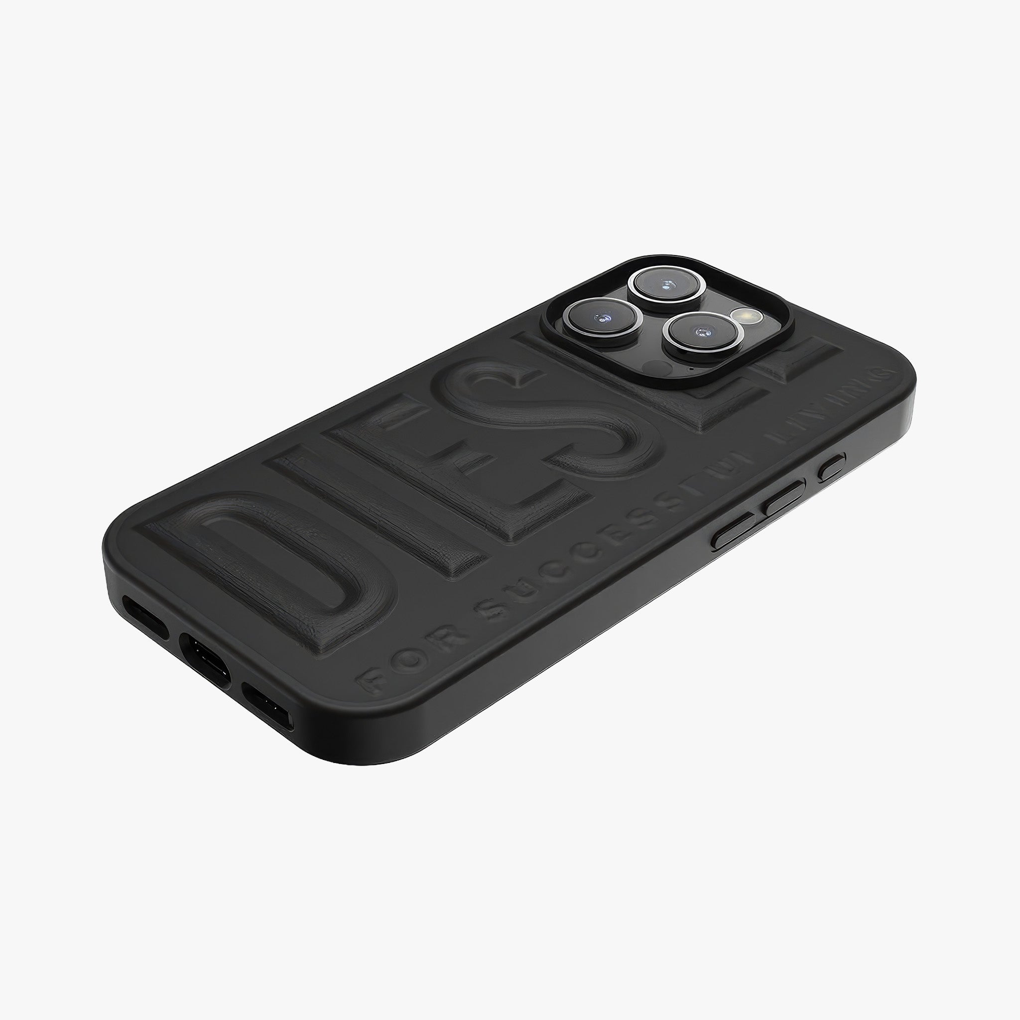 iPhone 16 Pro 3D Biscotto Kılıf | Siyah