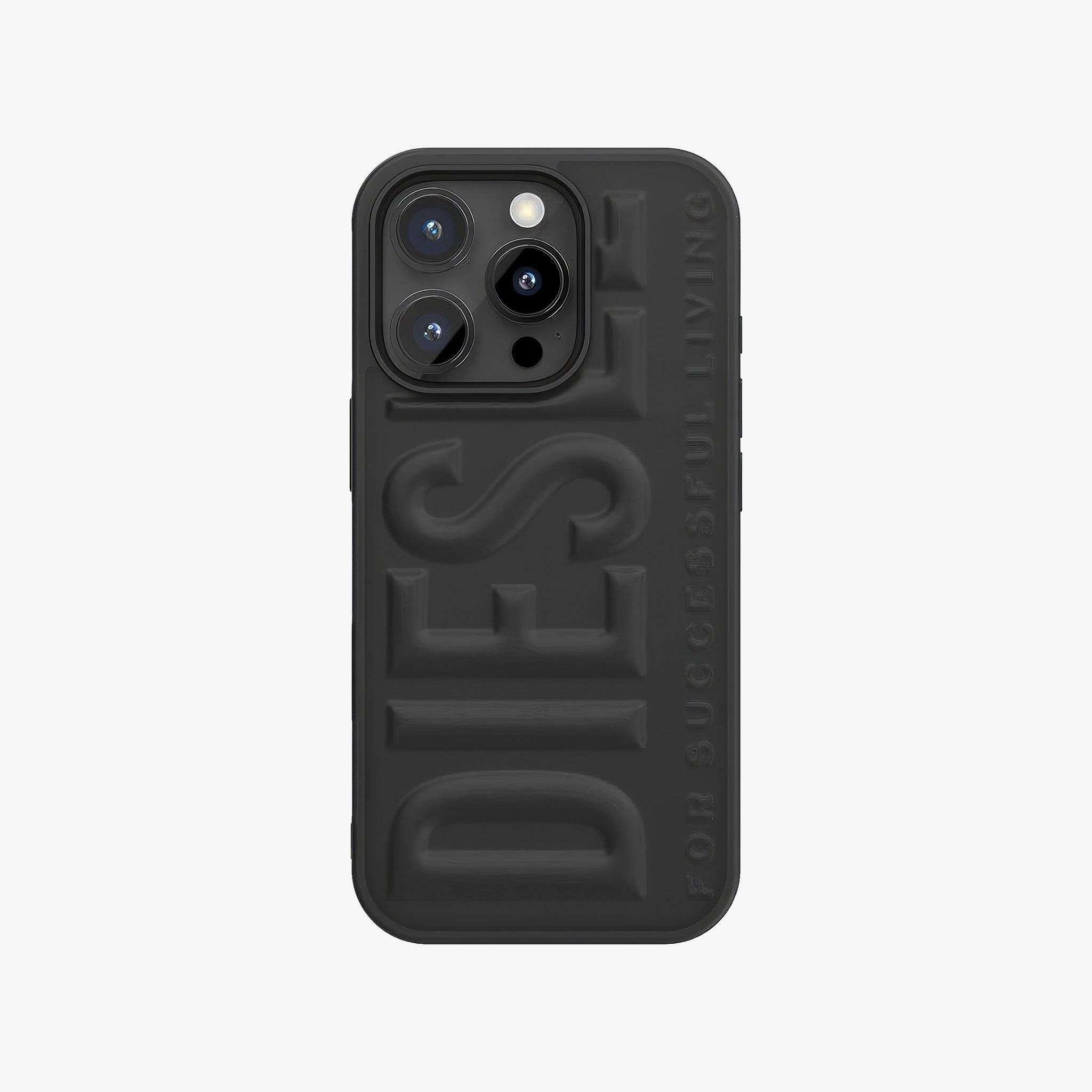 iPhone 16 Pro 3D Biscotto Kılıf | Siyah