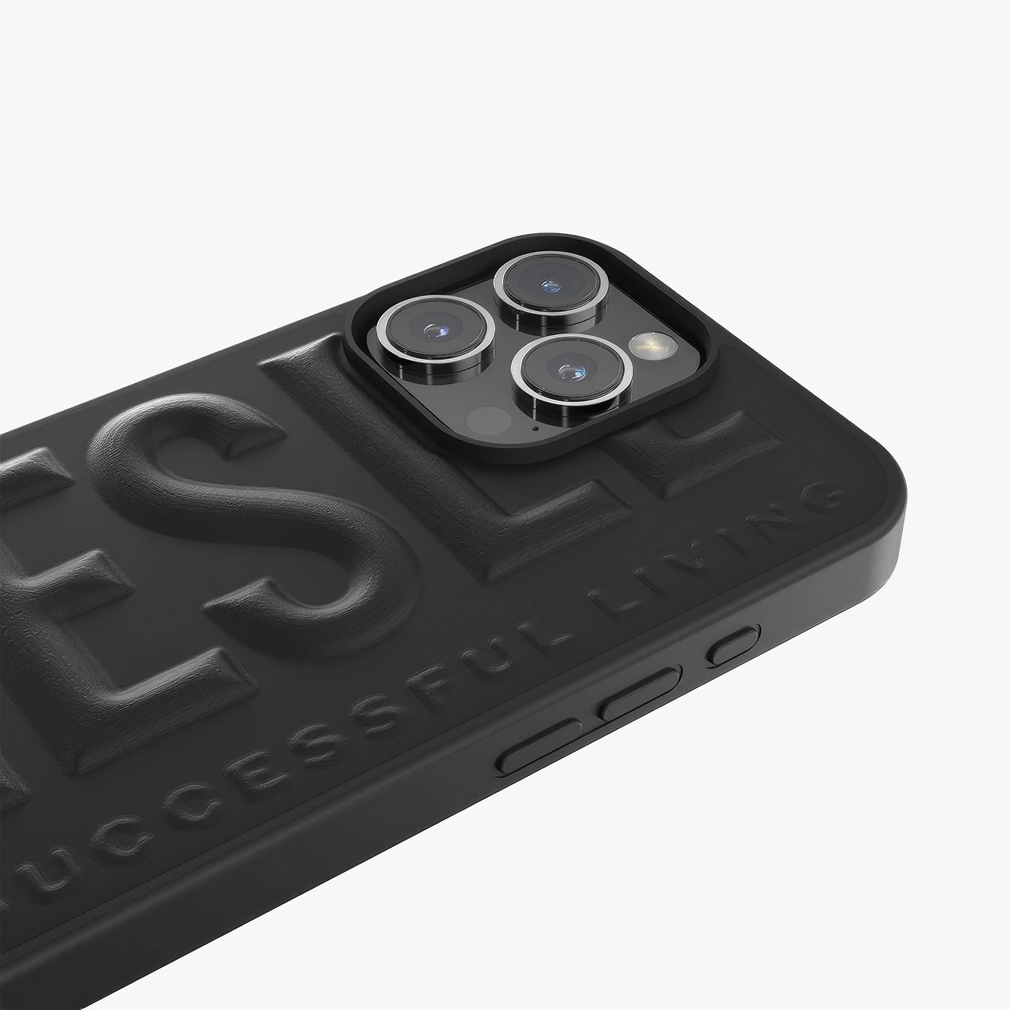 iPhone 16 Pro Max 3D Biscotto Kılıf | Siyah