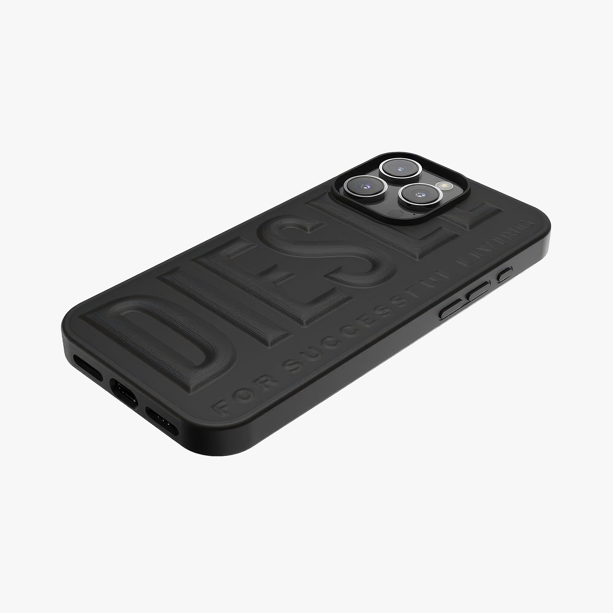 iPhone 16 Pro Max 3D Biscotto Kılıf | Siyah