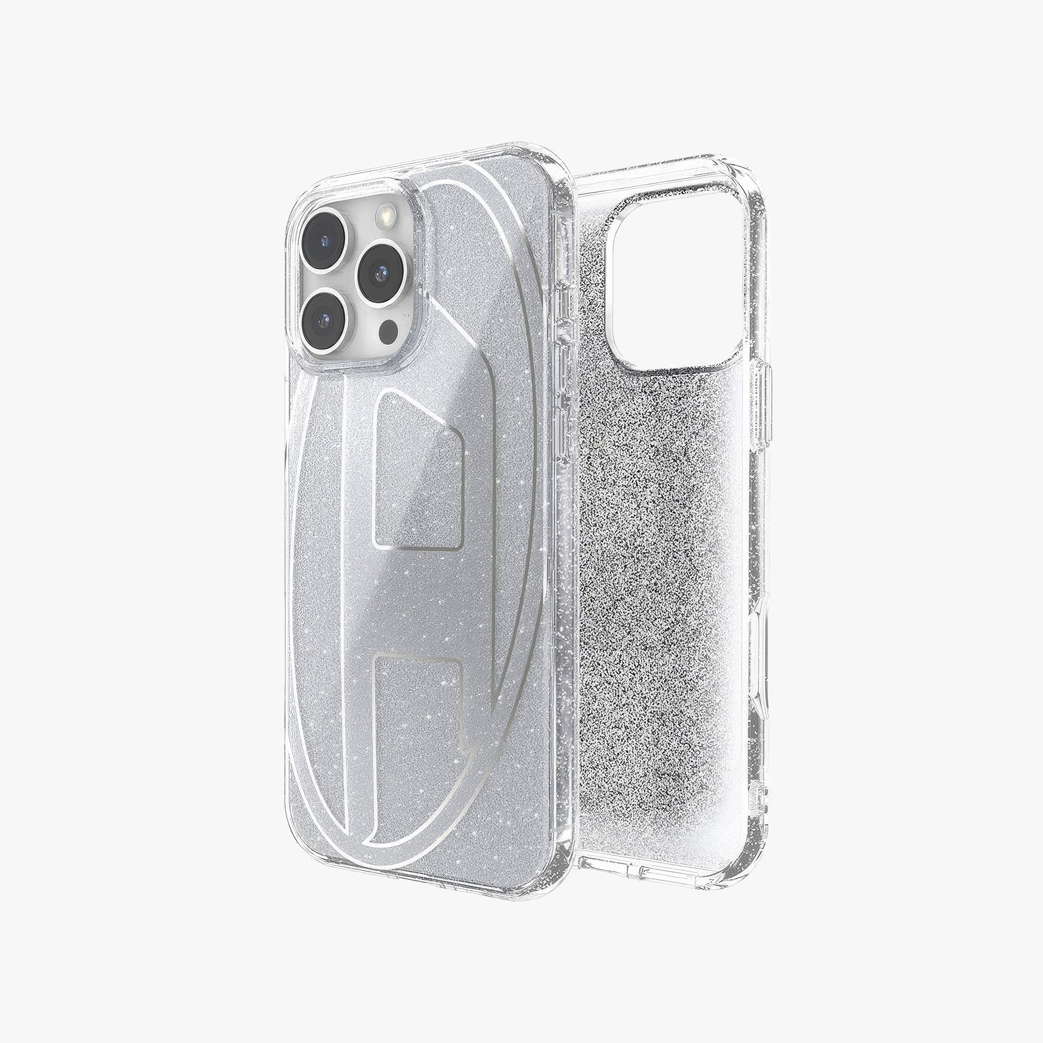iPhone 16 Pro Max Oval D Simli Kılıf | Gümüş