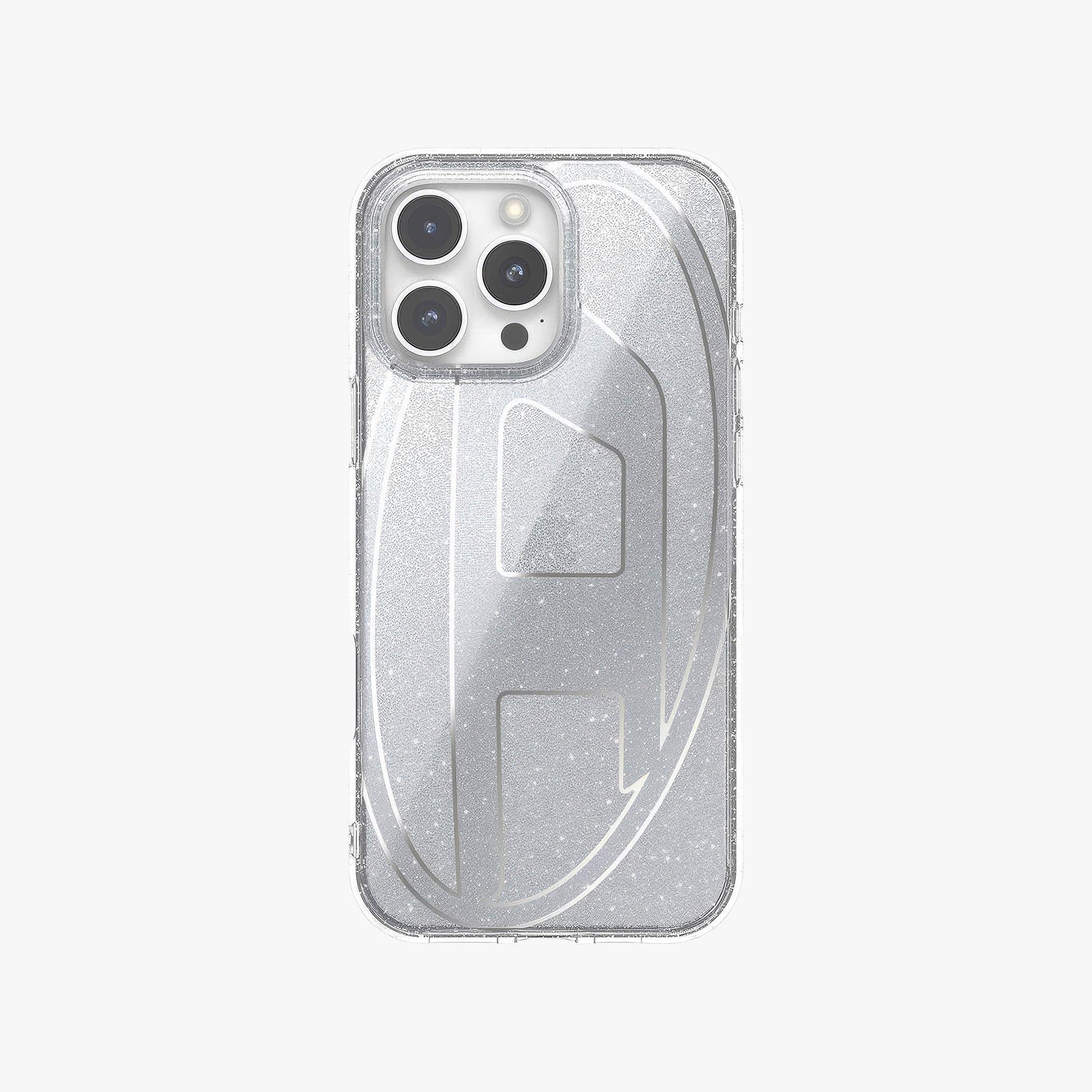 iPhone 16 Pro Max Oval D Simli Kılıf | Gümüş