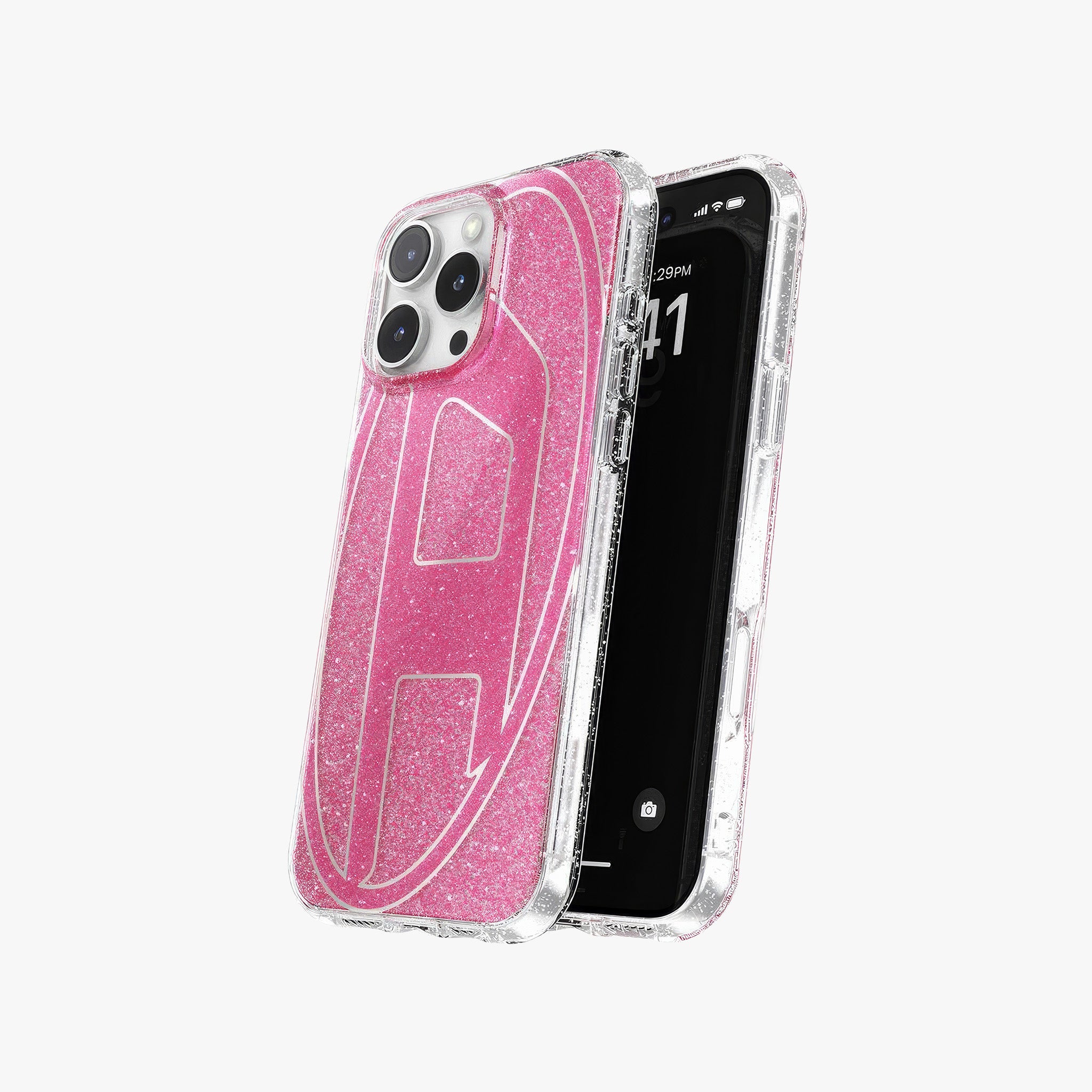 iPhone 16 Pro Max Oval D Simli Kılıf | Pembe