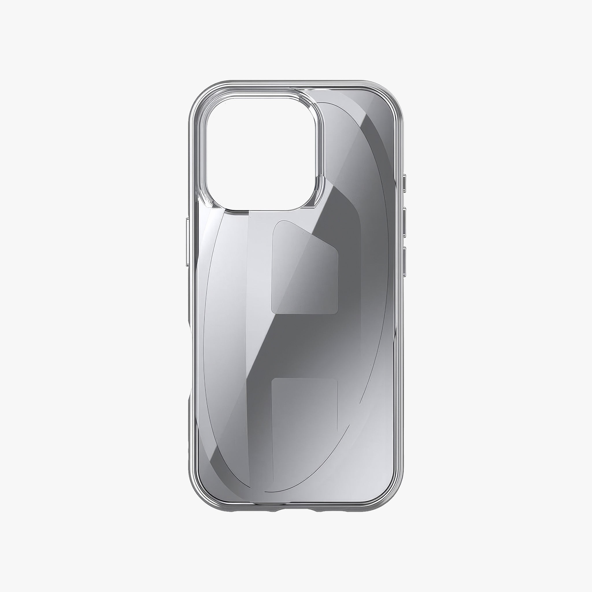 iPhone 16 Pro Oval D Aynalı Mirror Kılıf | Gümüş