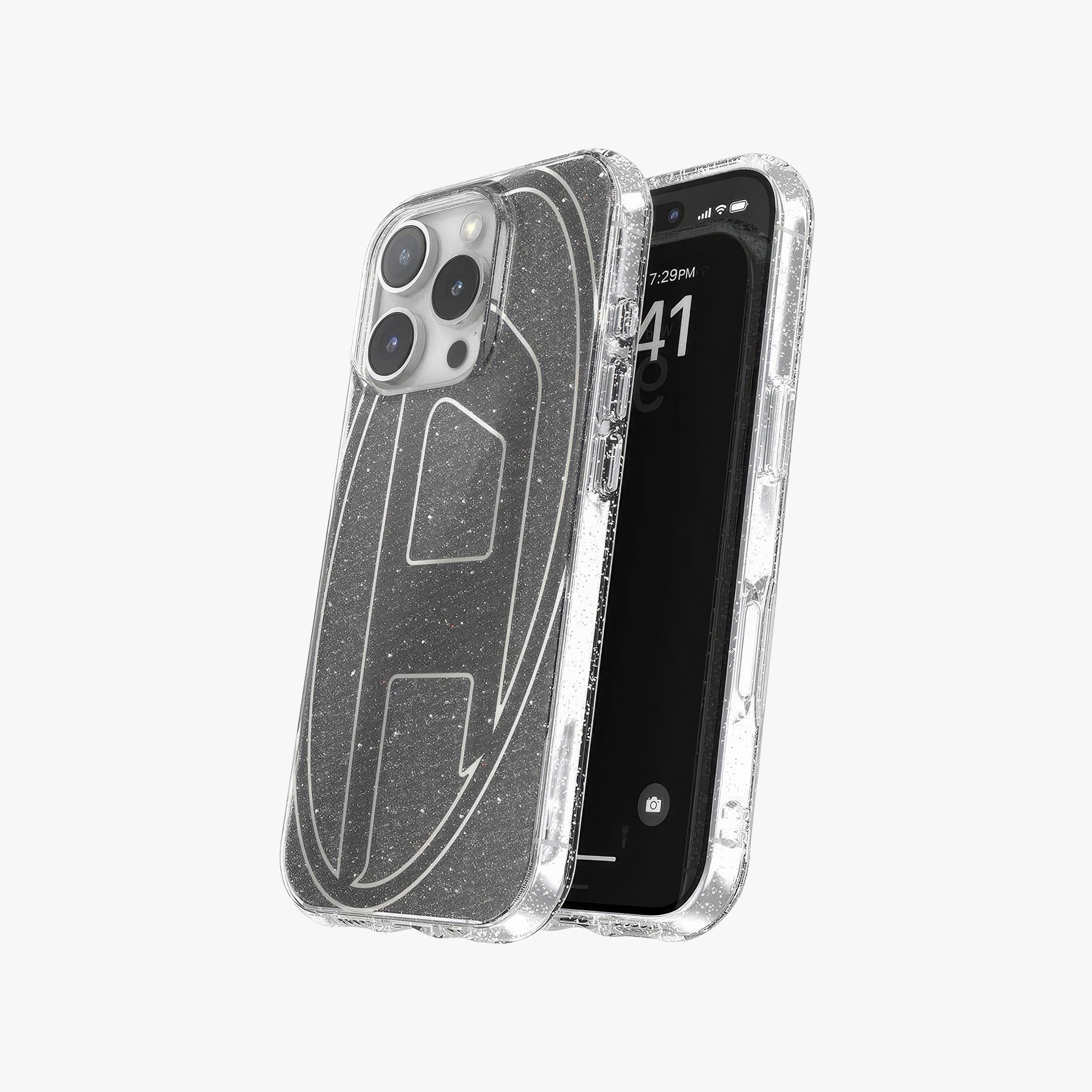 iPhone 16 Pro Oval D Simli Kılıf | Siyah