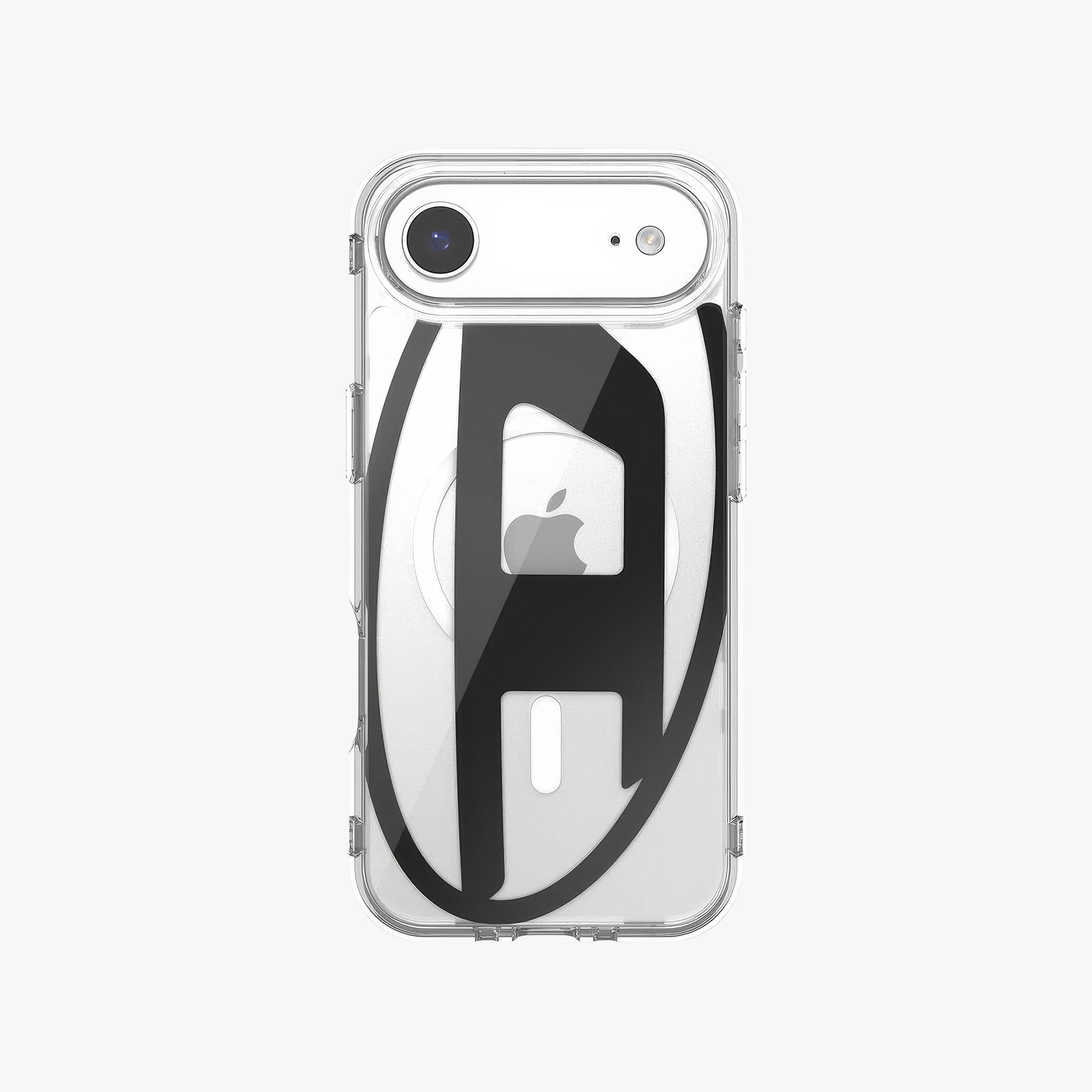 iPhone 17 Air MagSafe Oval D Metalik Kılıf | Siyah