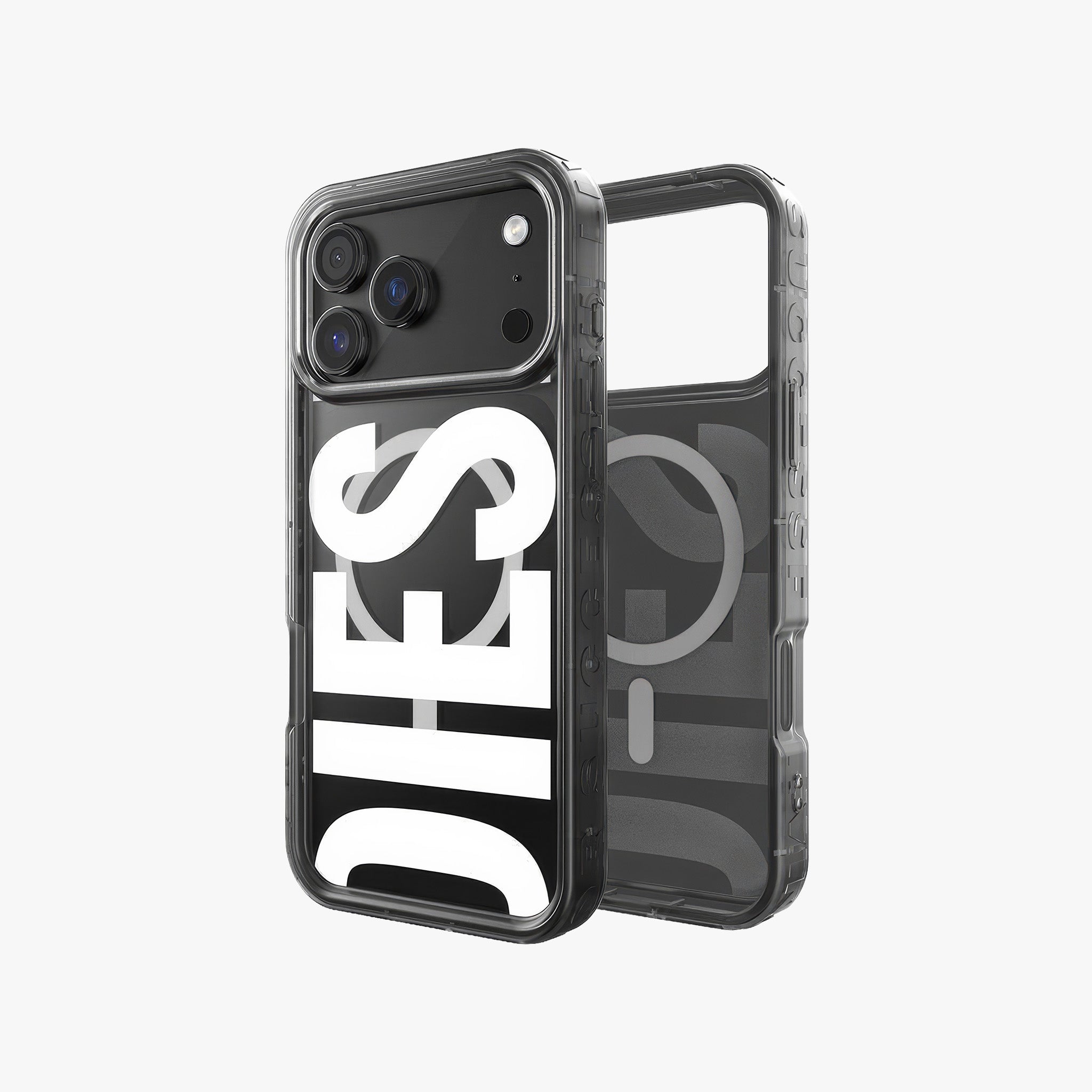 iPhone 17 Pro Max MagSafe Biscotto Bumper Kılıf | Siyah