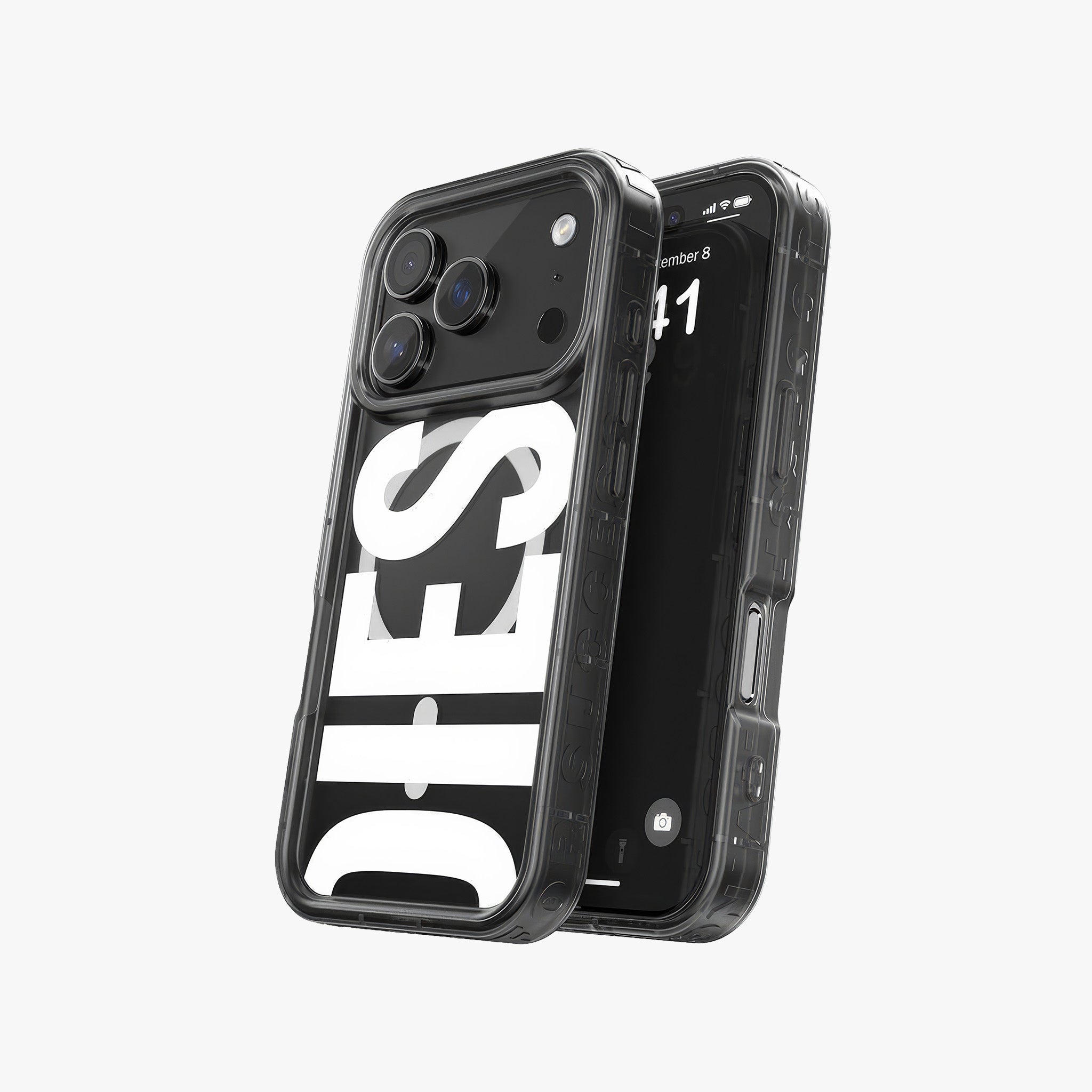 iPhone 17 Pro Max MagSafe Biscotto Bumper Kılıf | Siyah
