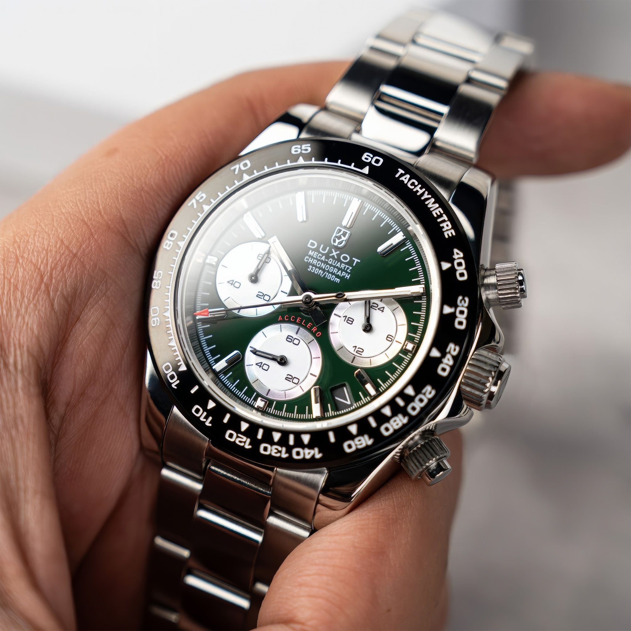 Accelero Chronograph | Jade Green