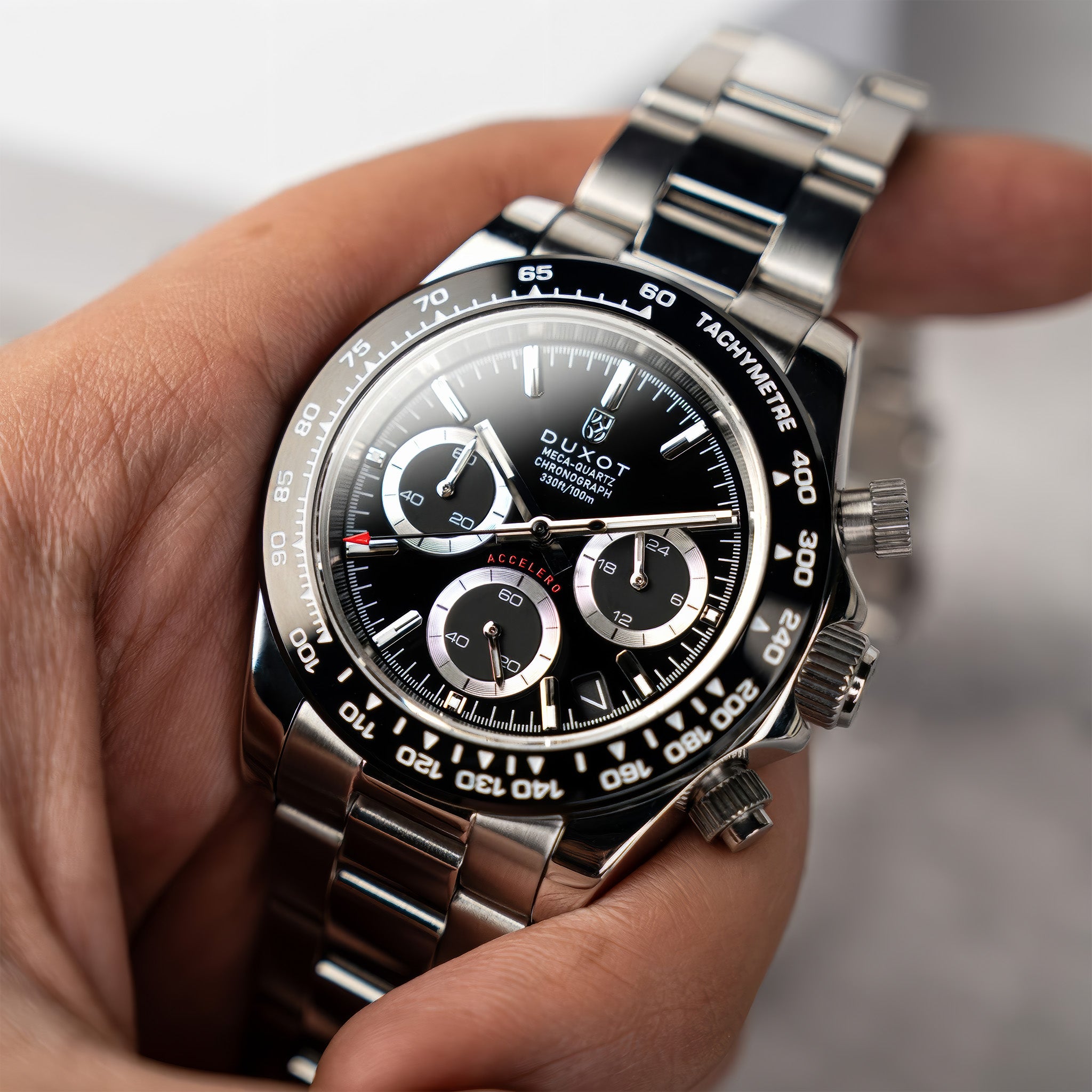 Accelero Chronograph | Pitch Black