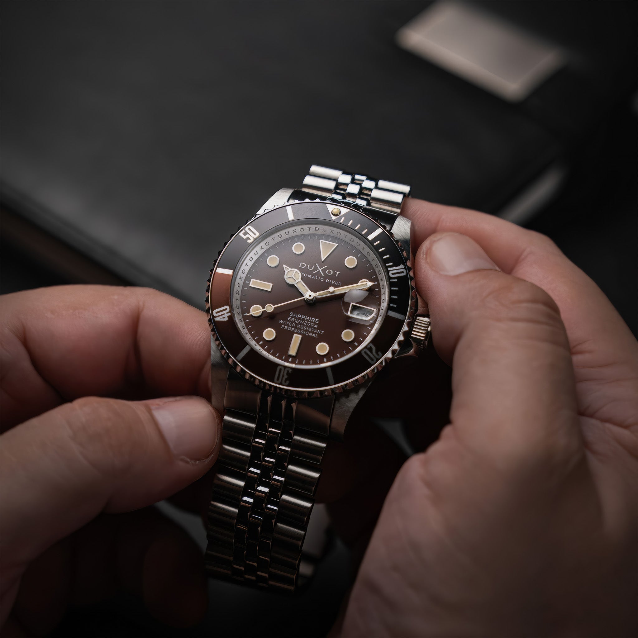 Atlantica Diver Automatic | Chocolate Brown