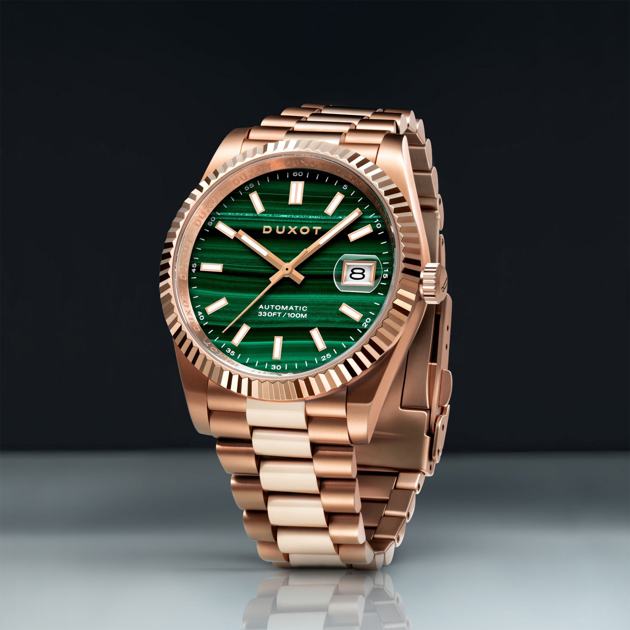Marcel Automatic Lapidary Limited Edition | 40 mm | Green Malachite