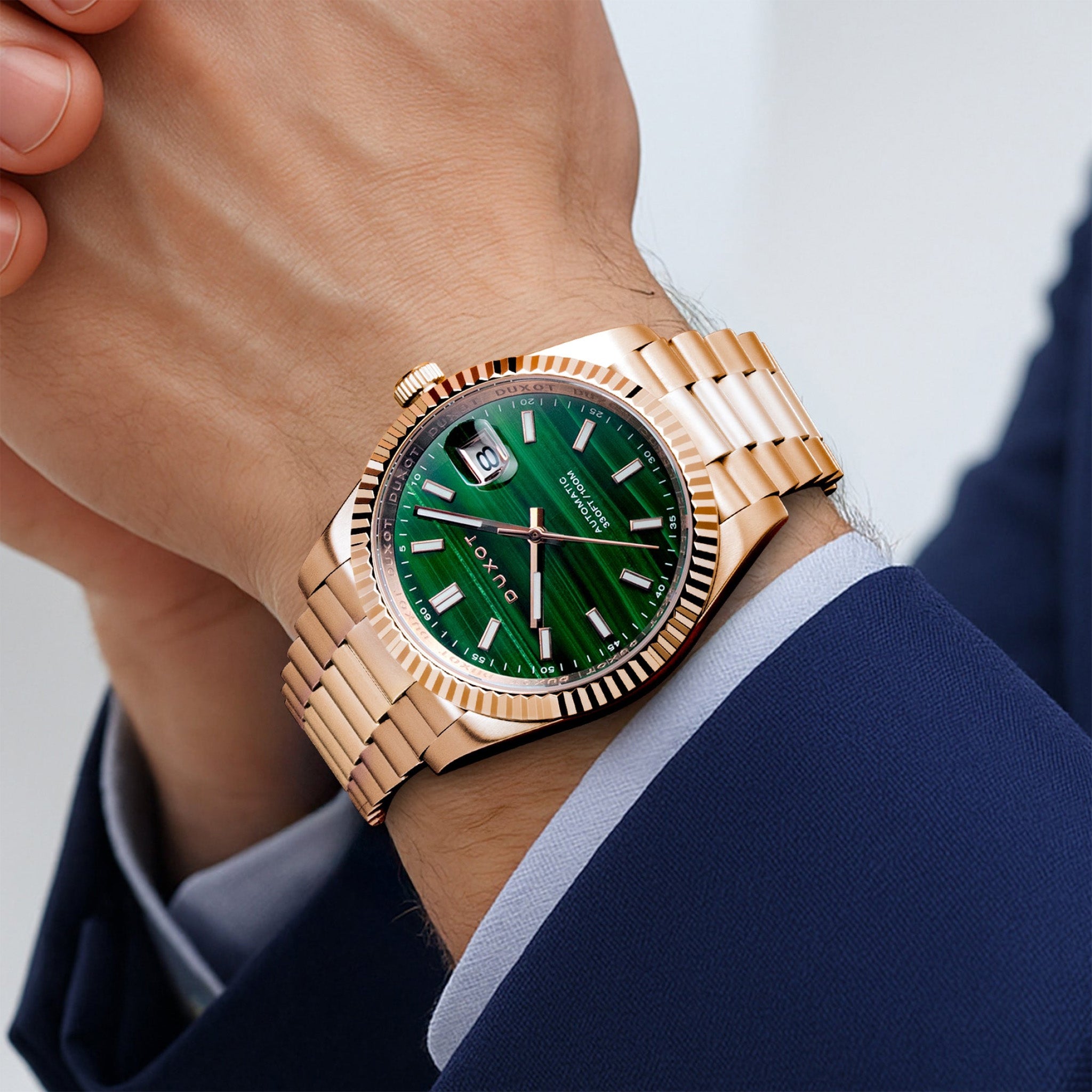 Marcel Automatic Lapidary Limited Edition | 40 mm | Green Malachite