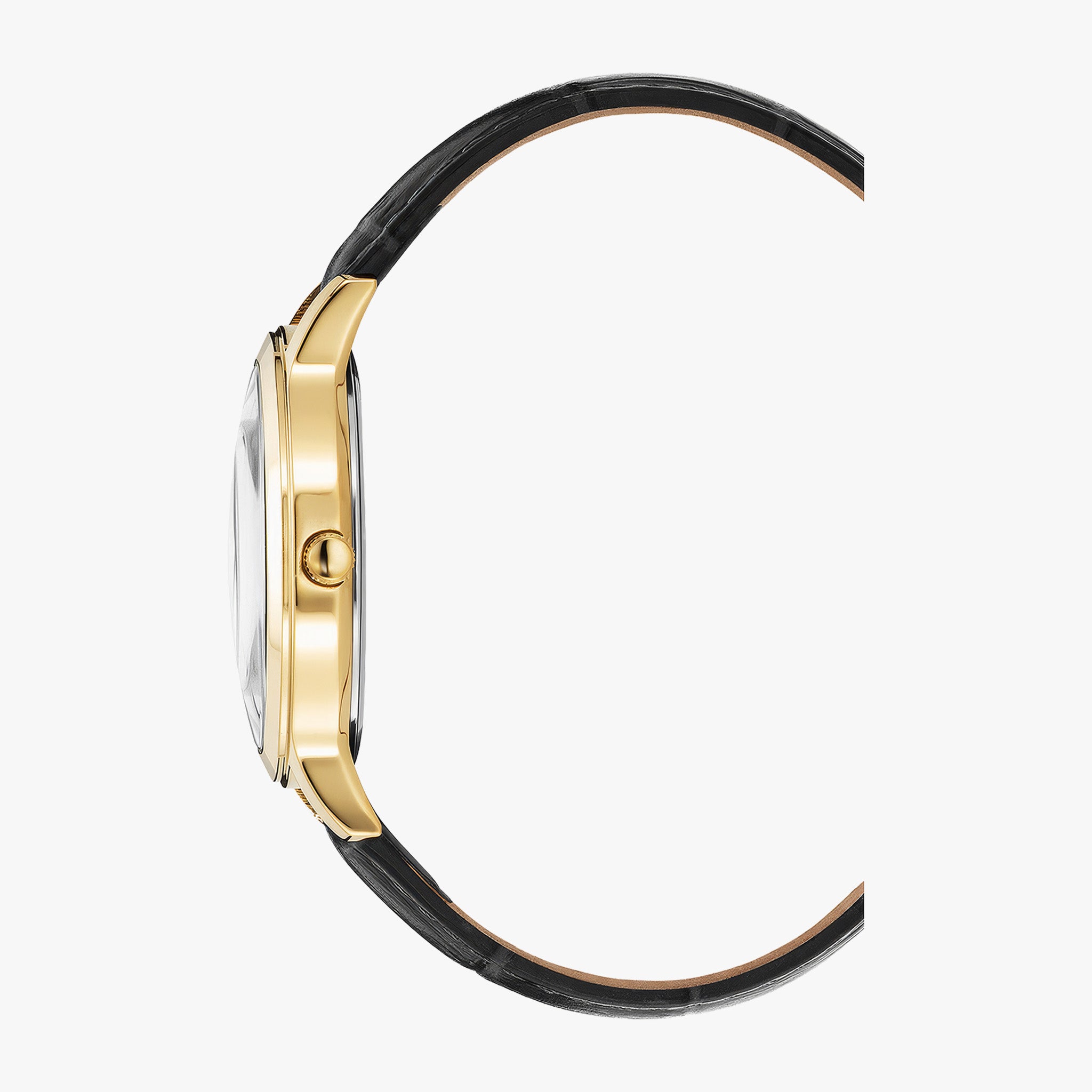 Genesis Gents | 38 mm | Black-tone White dial