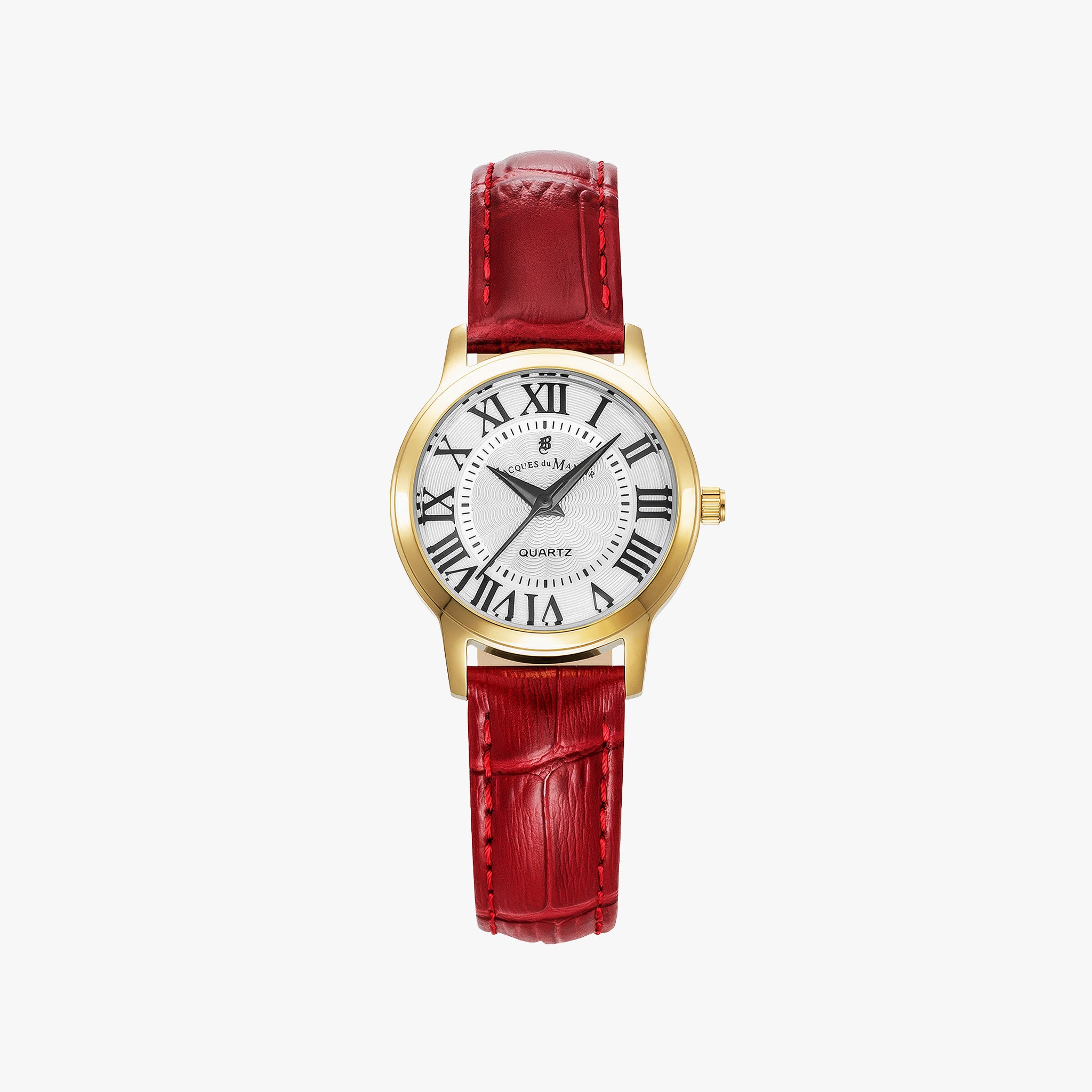 Genesis Ladies | 28 mm | Red-tone White dial