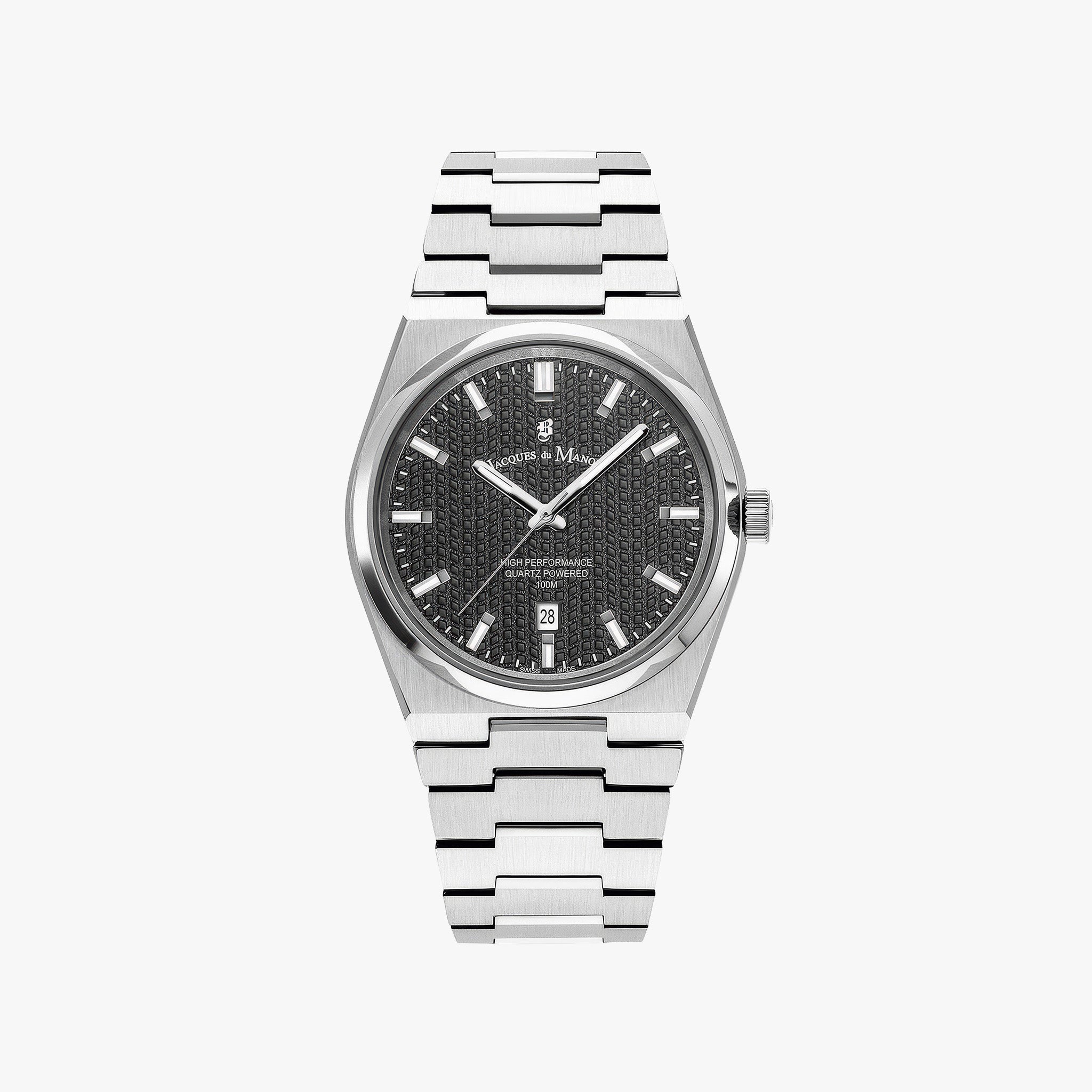 Horizon Gents | 41 mm | Silver-tone Black dial