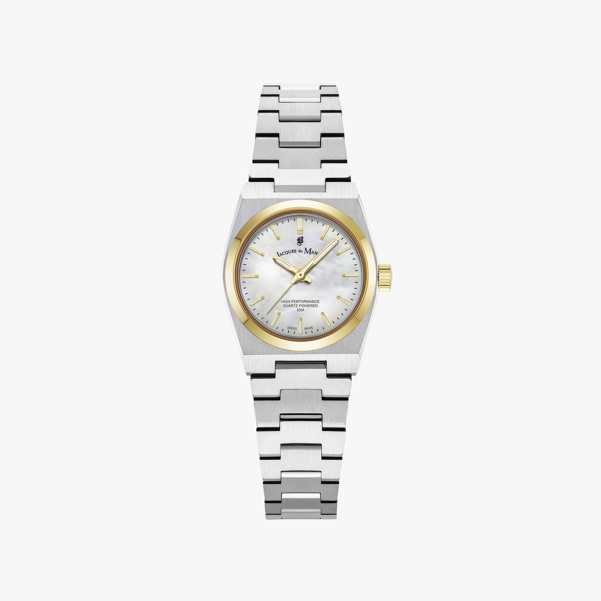 Horizon Ladies | 25 mm | Silver-tone White dial