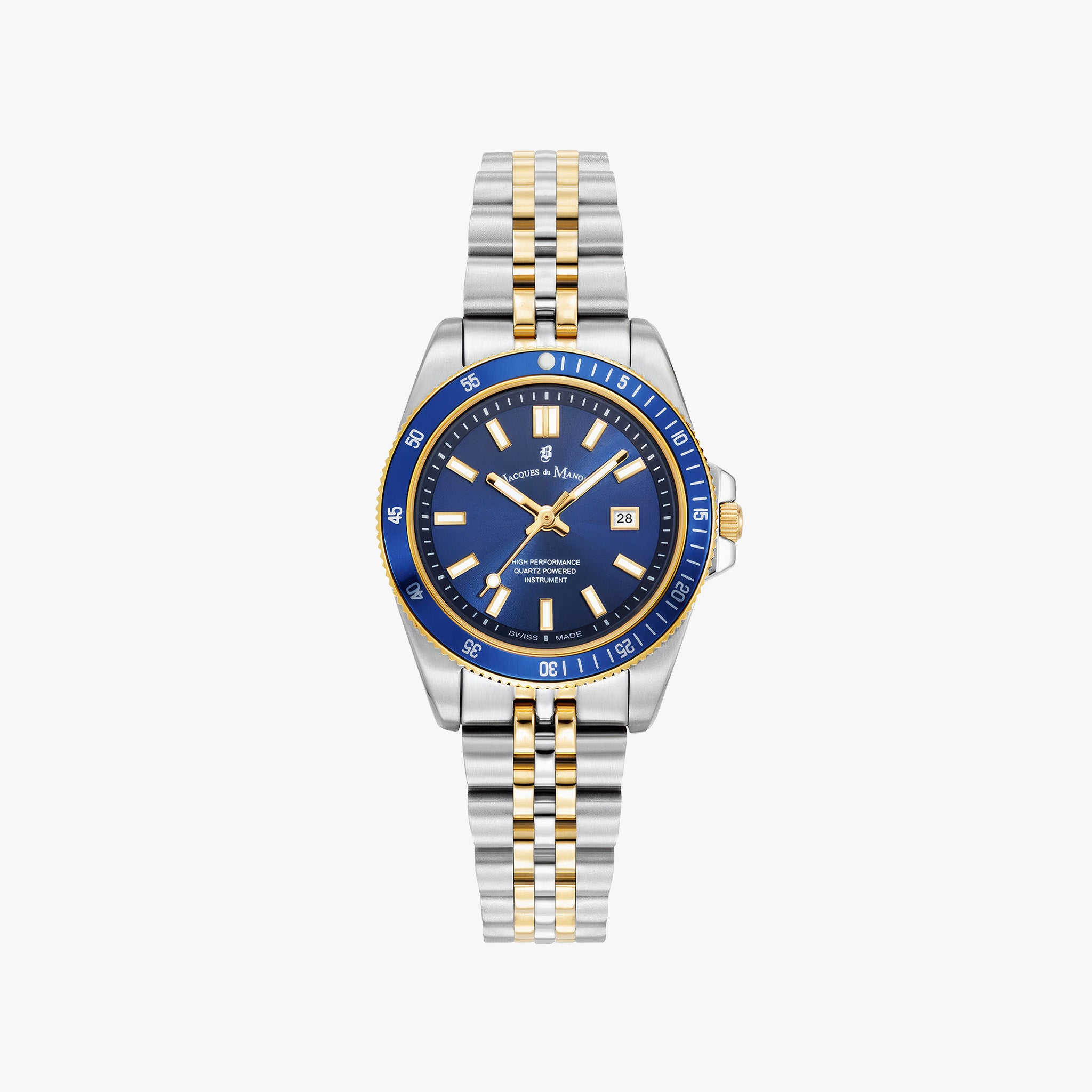 Inspiration Active | 33 mm | Silver-Gold Blue dial