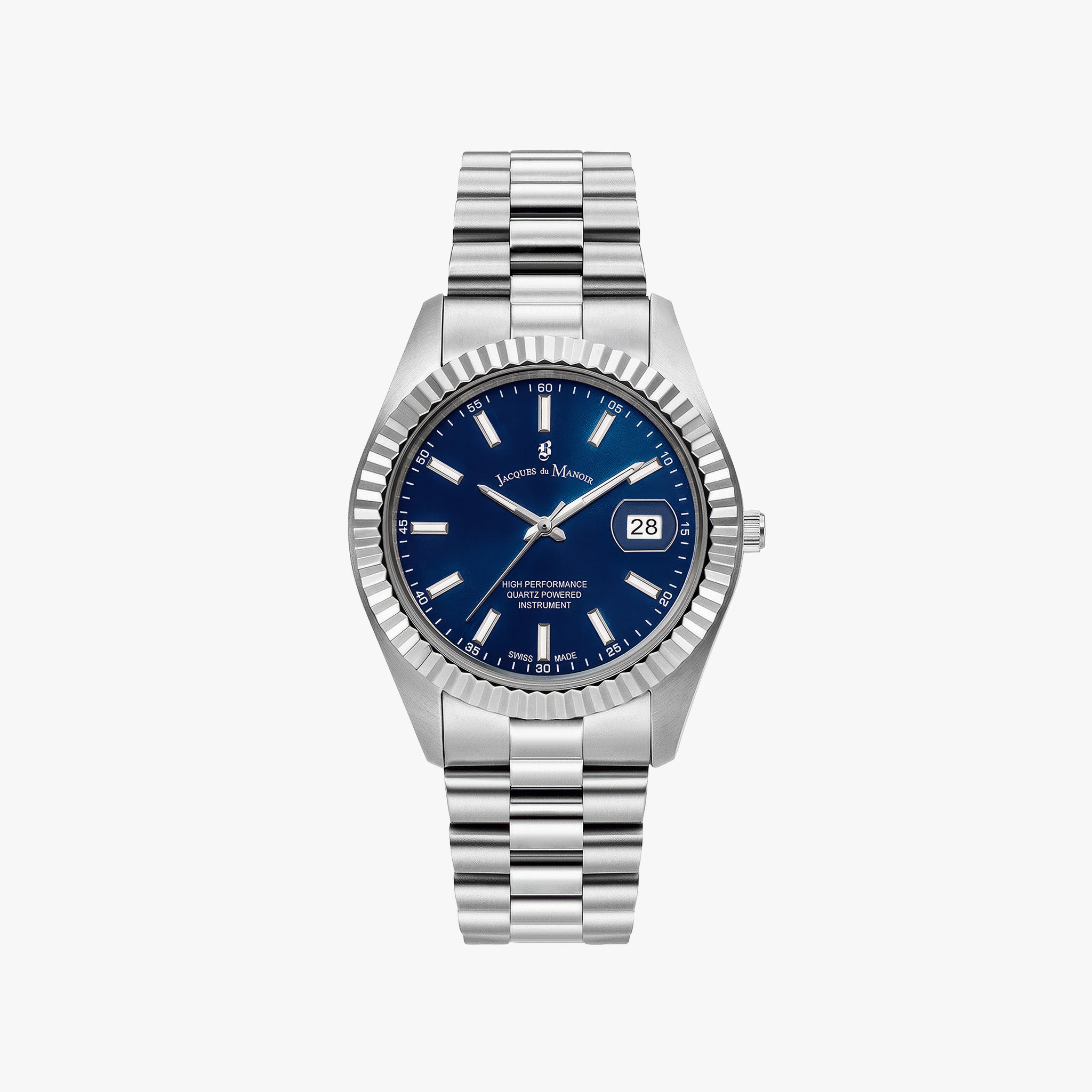 Inspiration Business | 40 mm | Silver-tone Blue dial