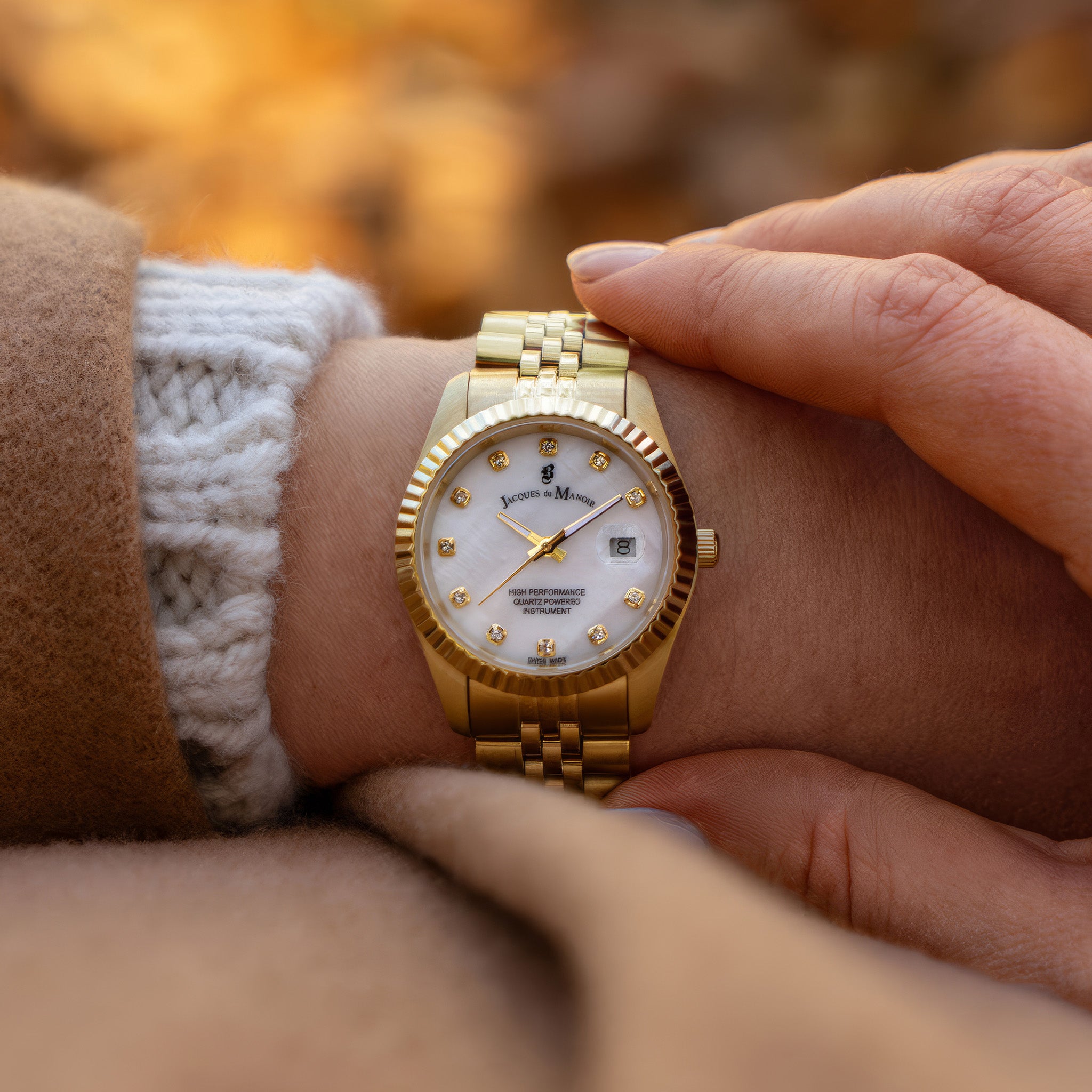 Inspiration Elegance | 31 mm | Gold-tone White dial