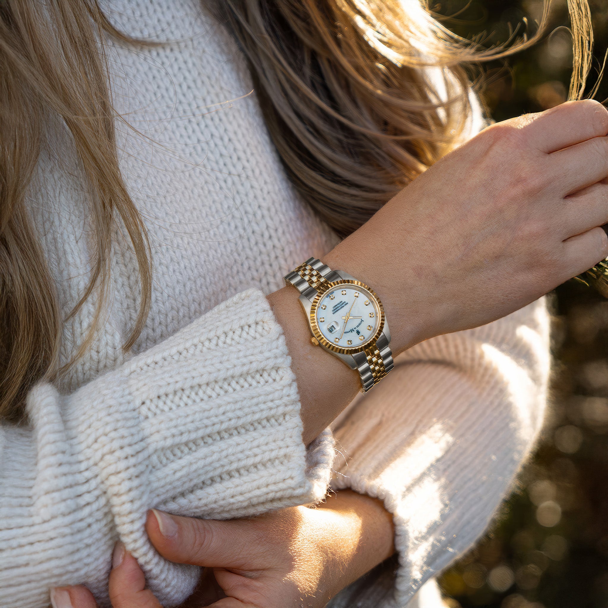 Inspiration Elegance | 31 mm | Silver-Gold White dial