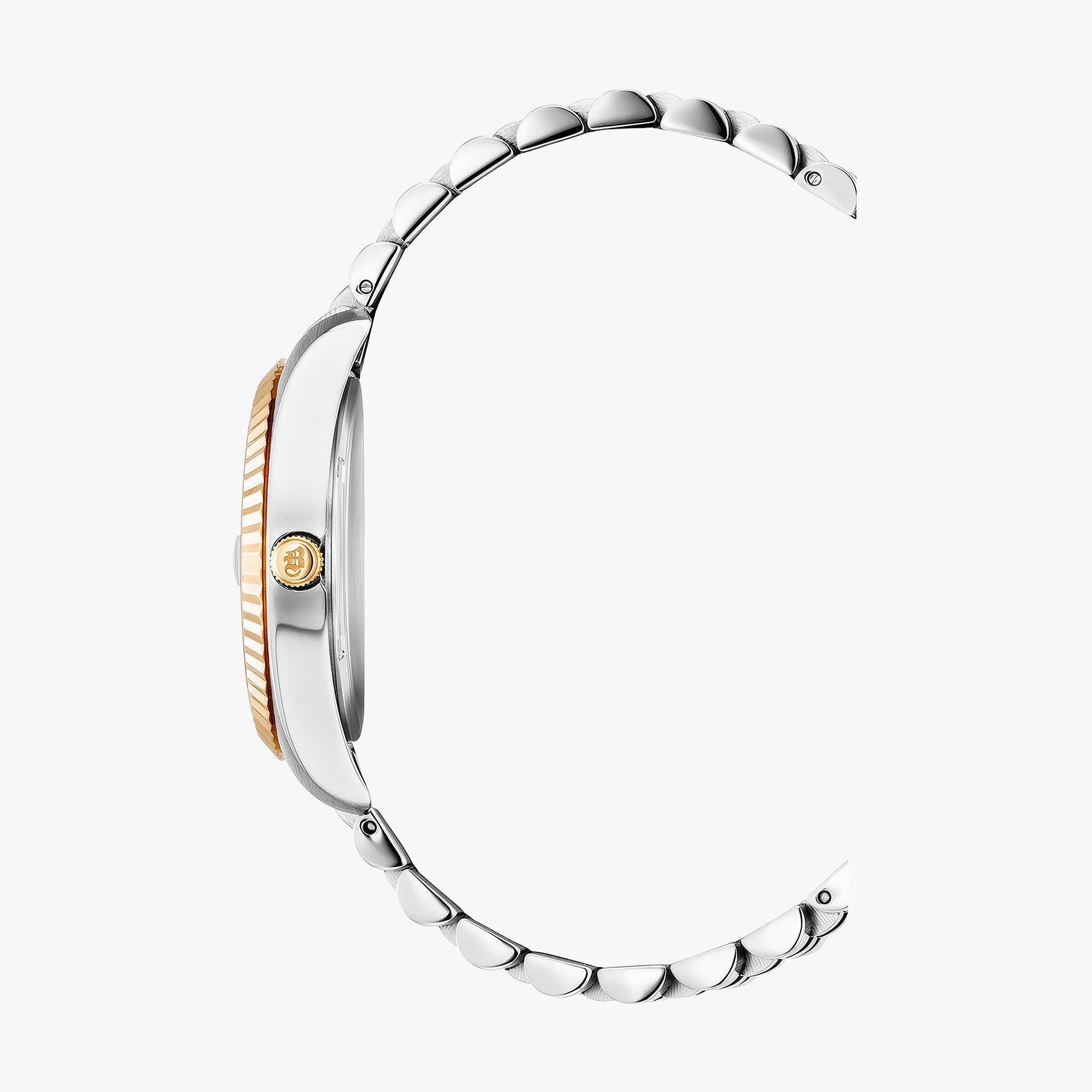 Inspiration Elegance | 36 mm | Silver dial Silver-Gold strap