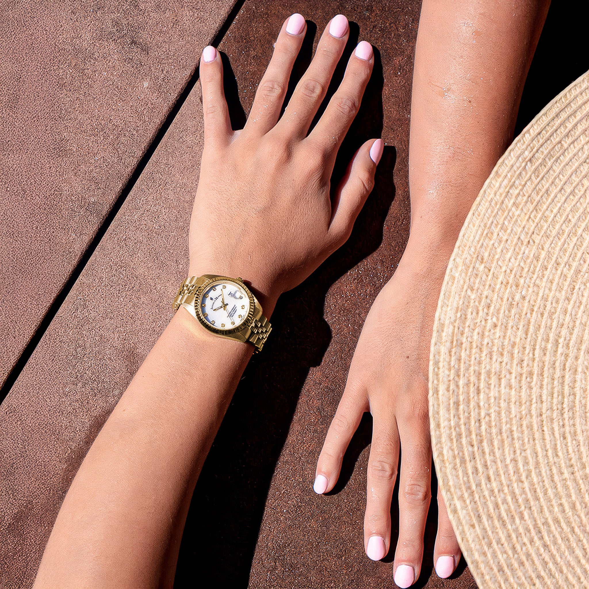 Inspiration Elegance | 36 mm | Gold-tone Silver dial