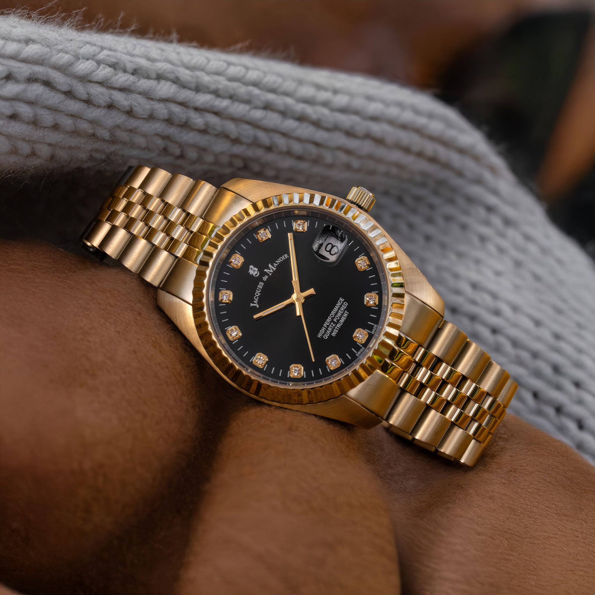 Inspiration Elegance | 36 mm | Gold-tone Black dial