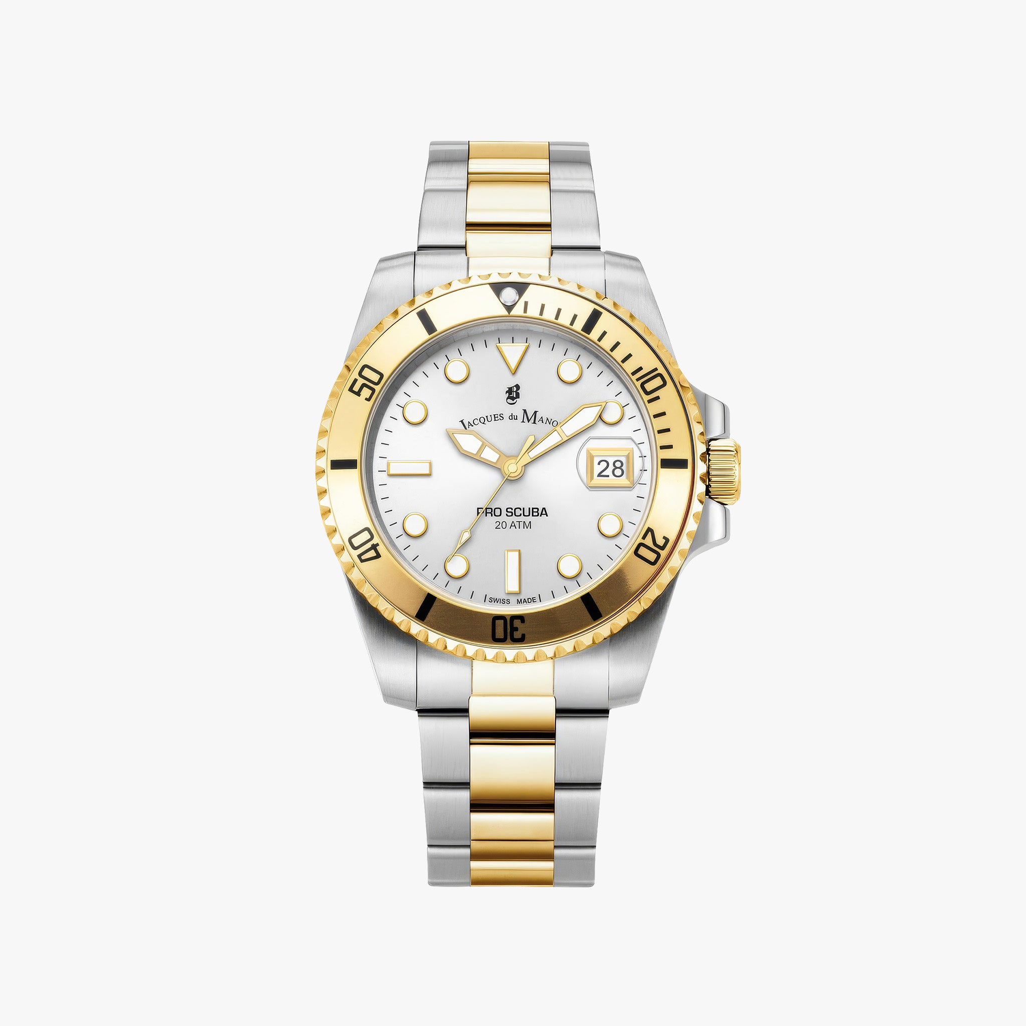 Pro Scuba | 43 mm | Silver-Gold Silver dial
