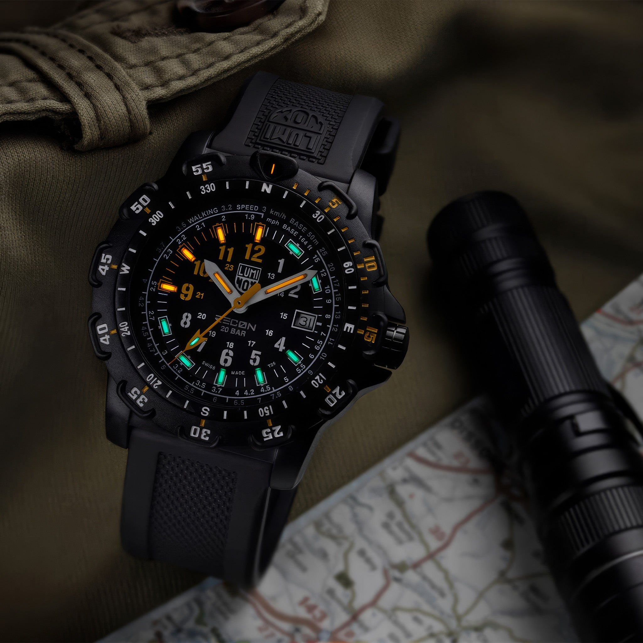 XL.8825.H.SET RECON Point Man 8820 Series Heritage Outdoor Watch | 45 mm