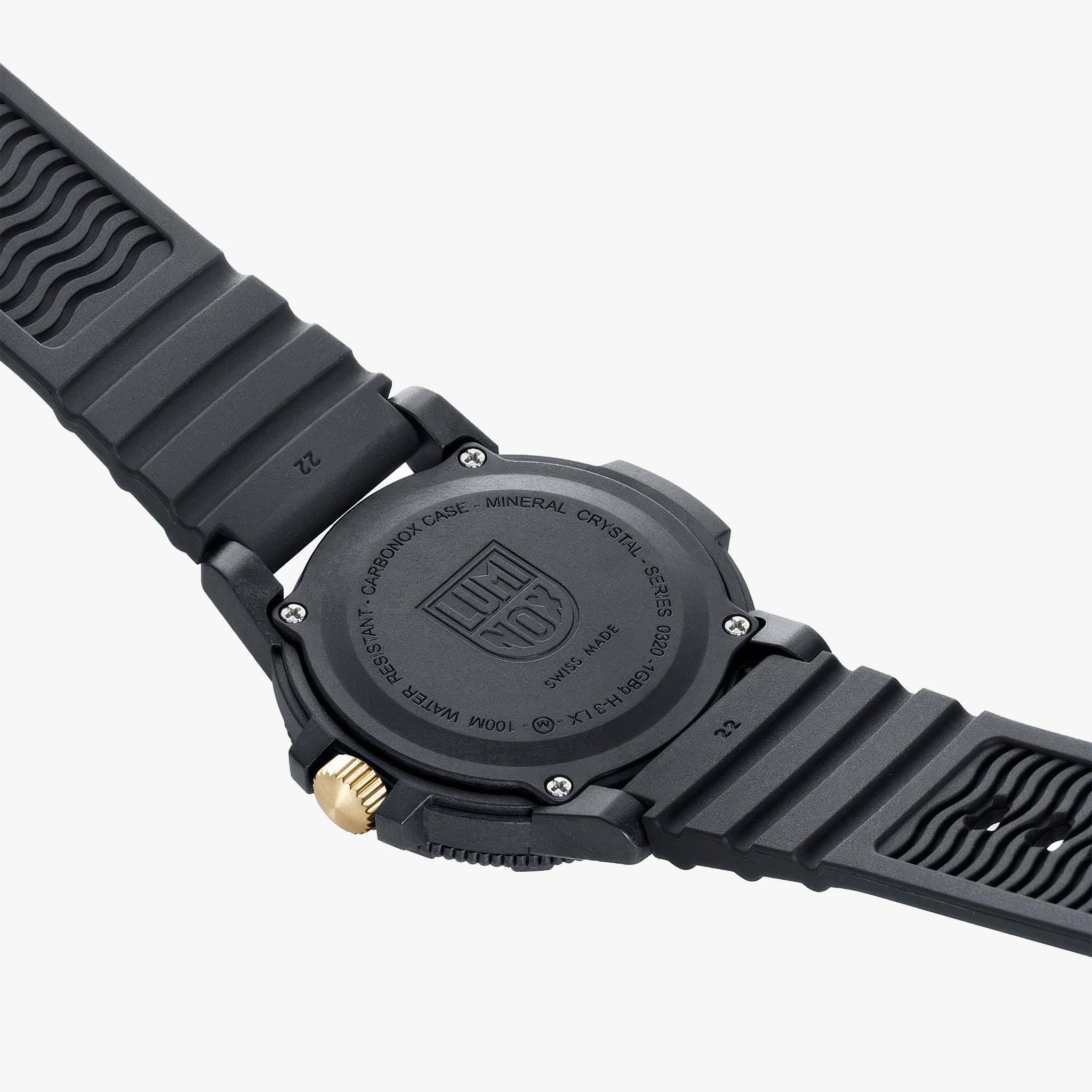 XS.0325.GP Leatherback Sea Turtle Giant Gold Outdoor Watch | 44 mm | Gold