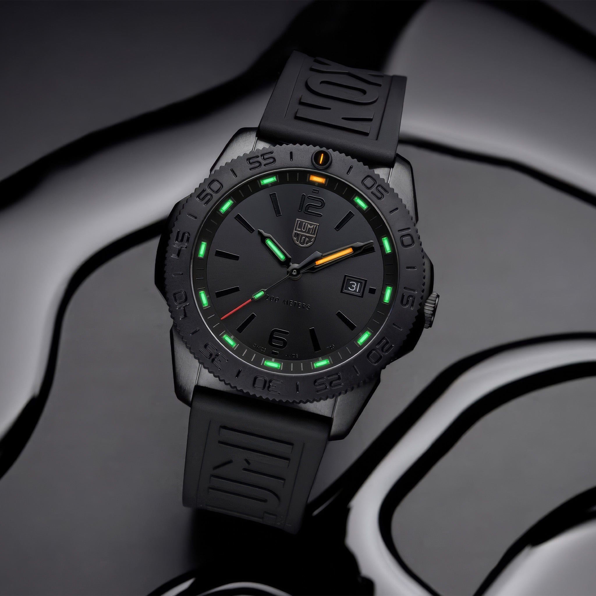 Luminox XS.3121.BO.1 Pacific Diver Dive Watch | 44 mm | Blackout