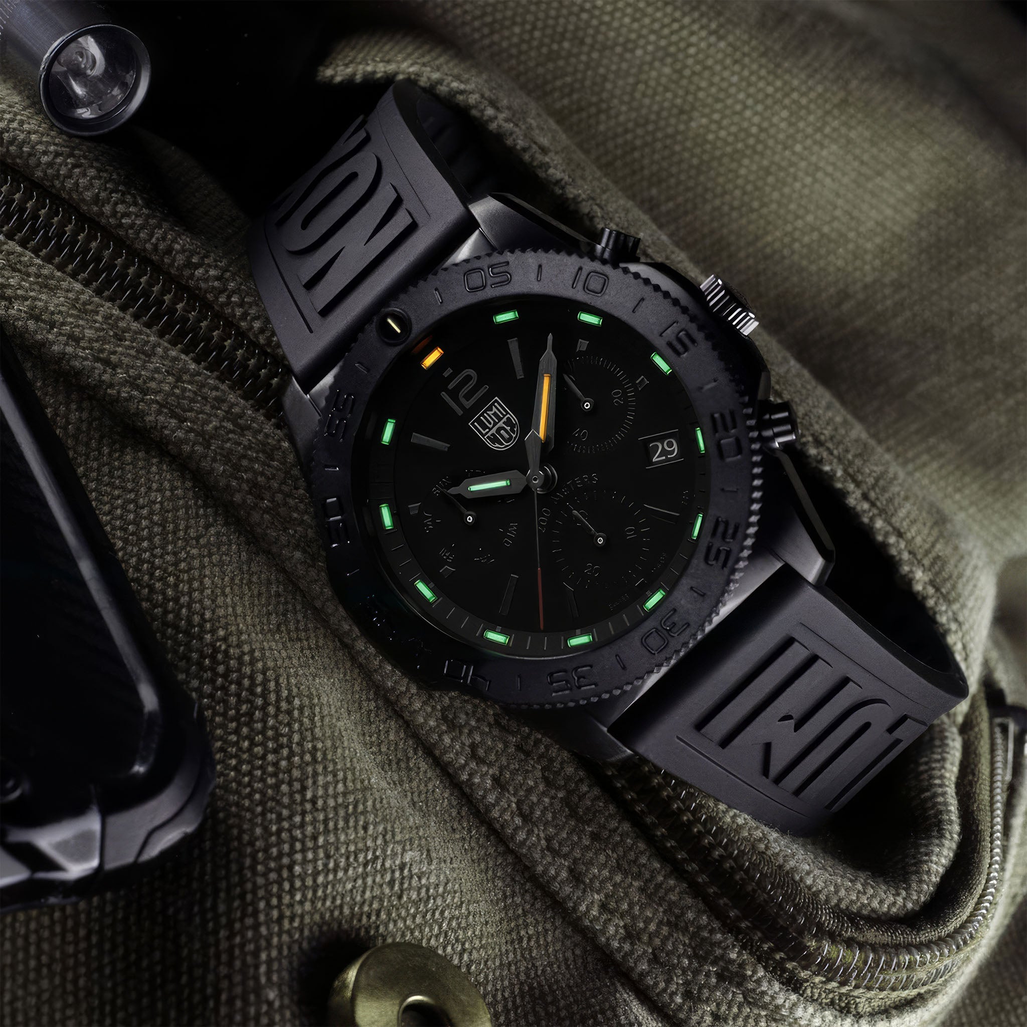 XS.3141.BO.1.SET Pacific Diver Chronograph 3140 | Erkek Kol Saati