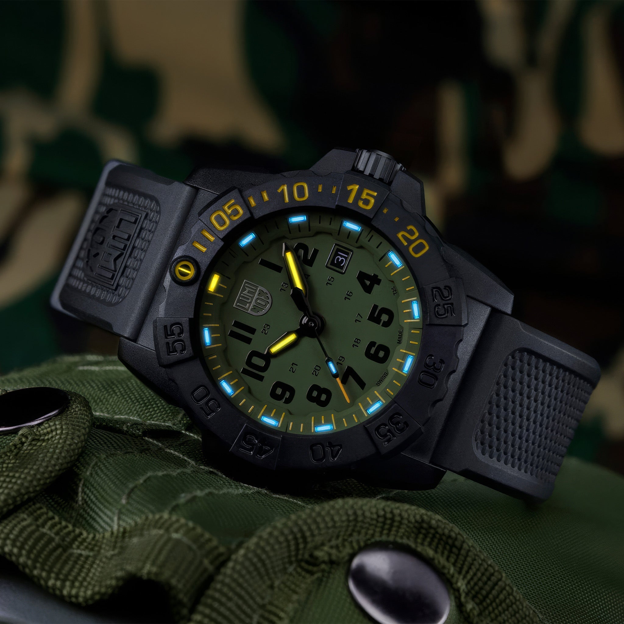 XS.3517.NSF.SET Navy SEAL Foundation 3500 Series Military Dive Watch | 45 mm