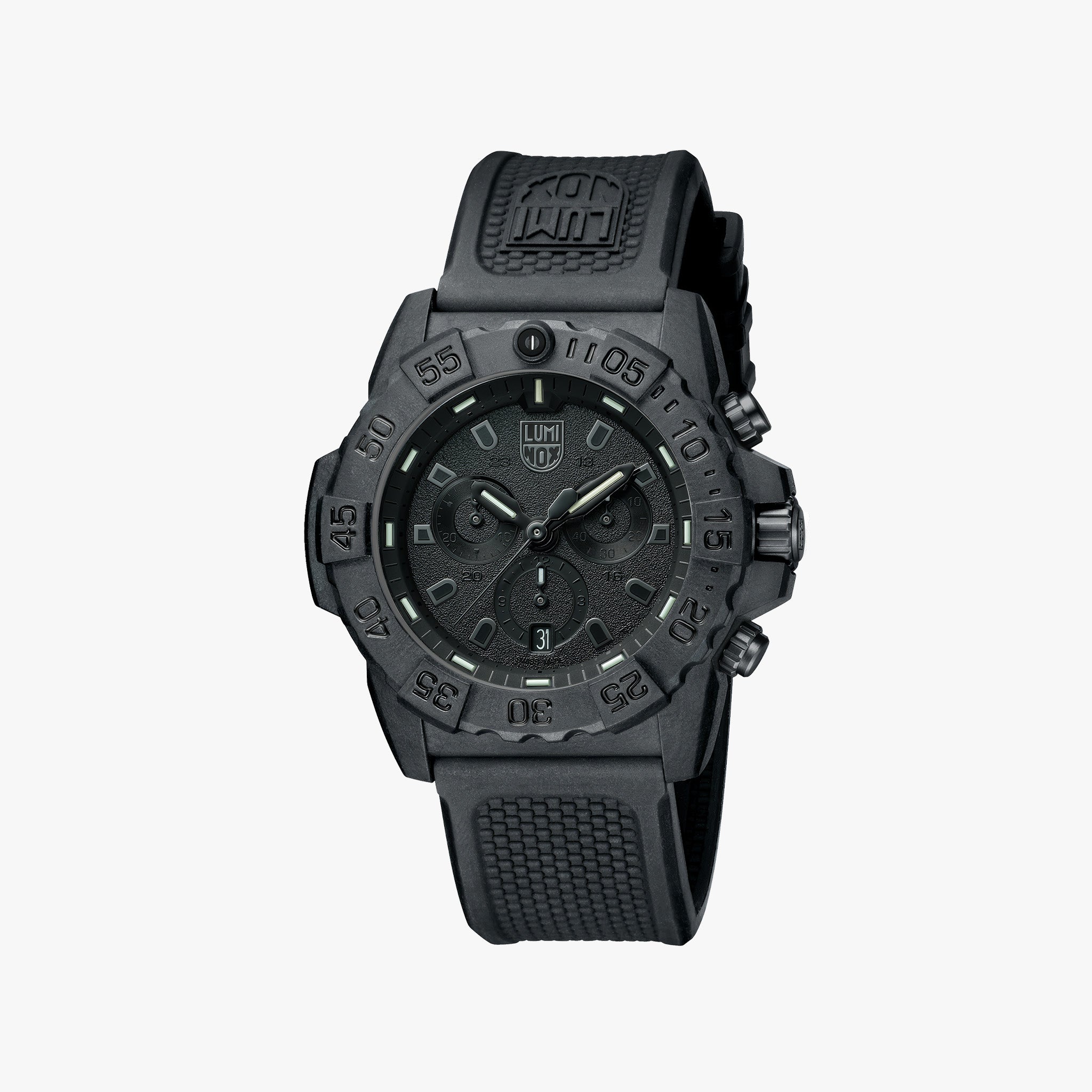 XS.3581.BO Navy SEAL Chronograph Military Dive Watch | 45 mm | Blackout