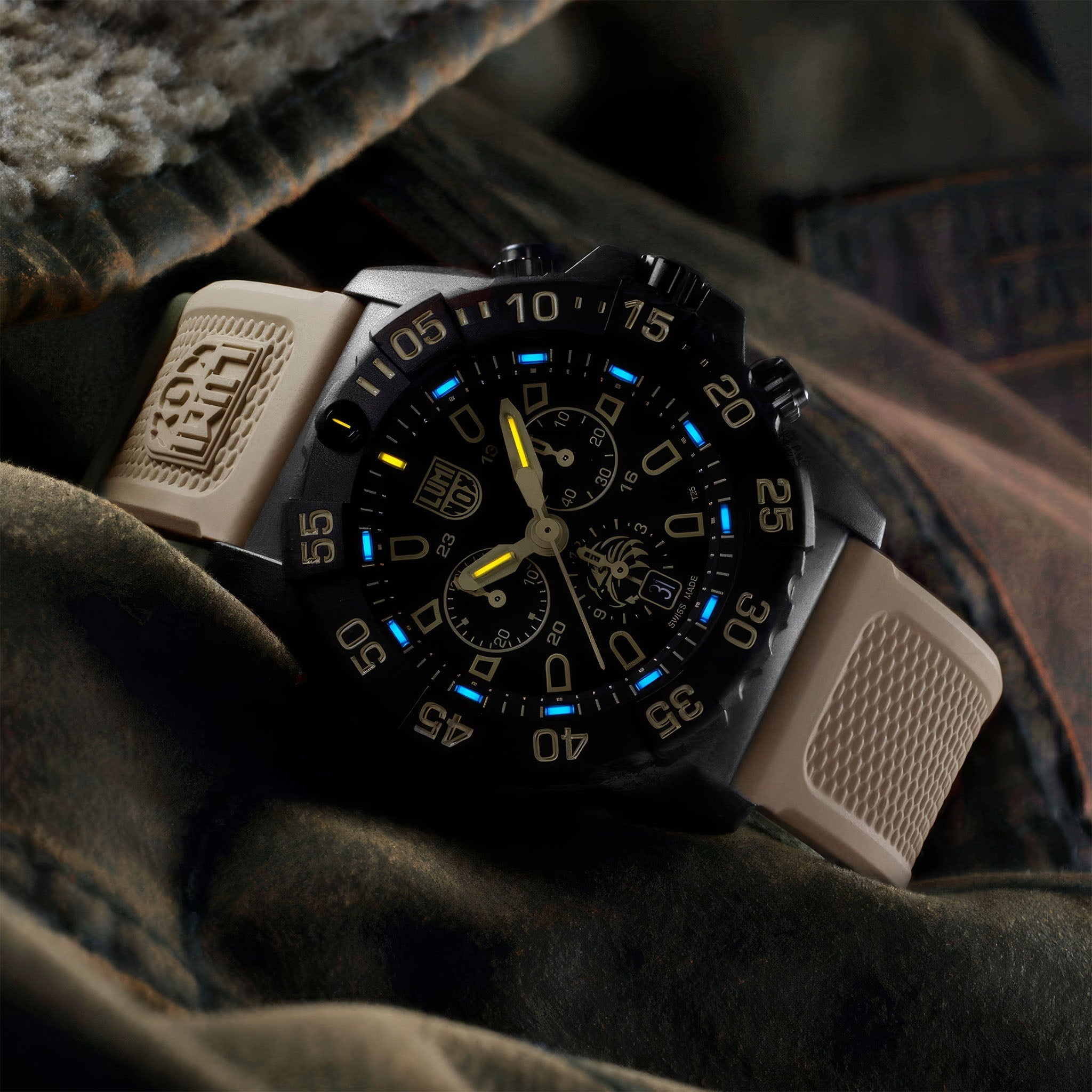 XS.3590.NSF.SET Navy Seal Foundation Military Watch | Kum Rengi