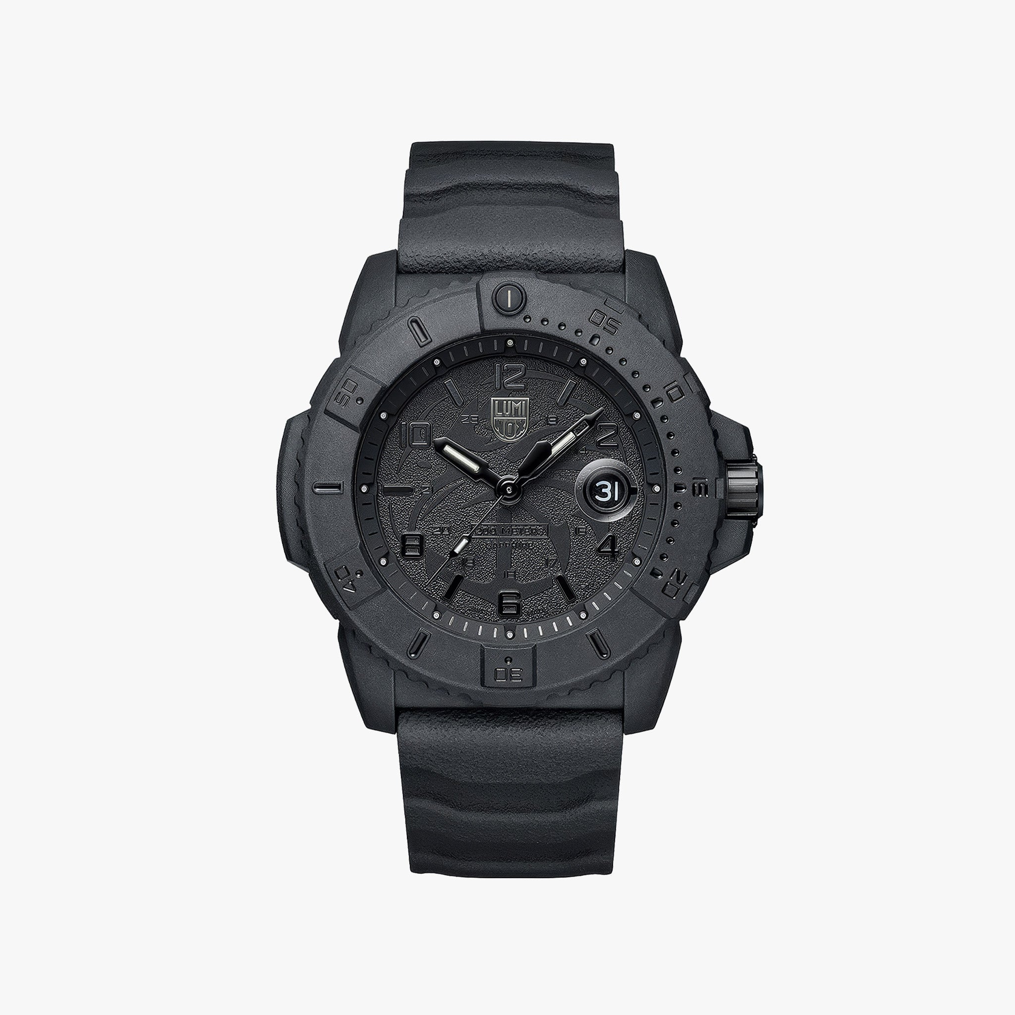 XS.3601.BO.NSF Navy SEAL Foundation 3600 Military Dive Watch | 45 mm | Blackout