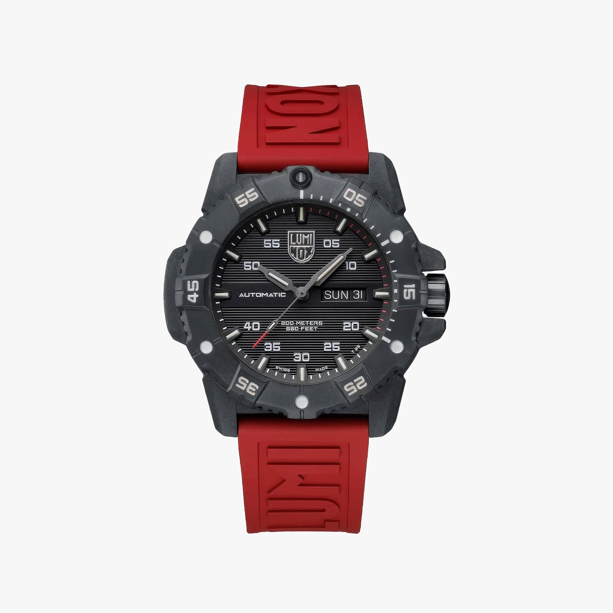 XS.3875 Master Carbon Seal Automatic Dive Watch | Kırmızı