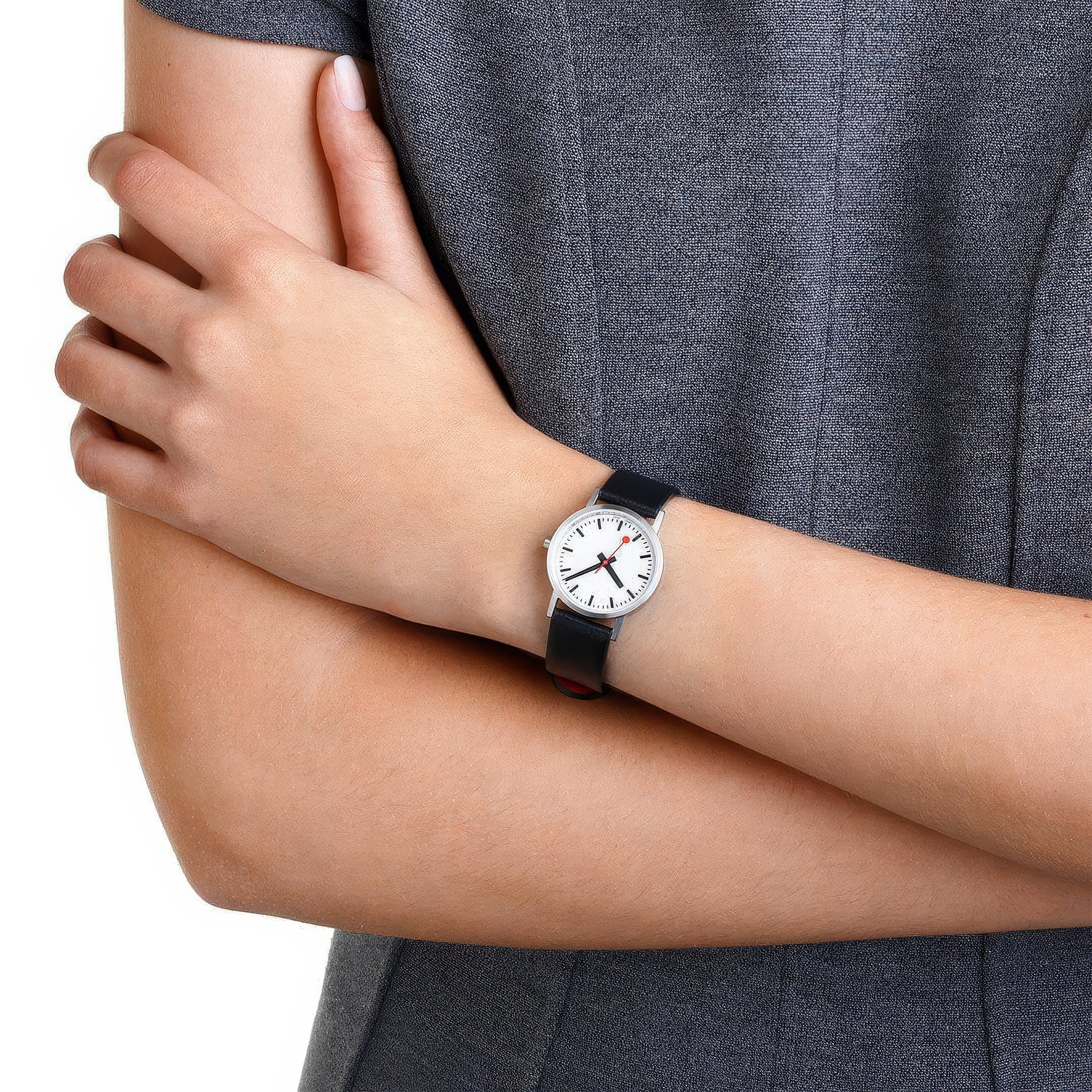 Classic | 30 mm | Black Vegan Grape Leather