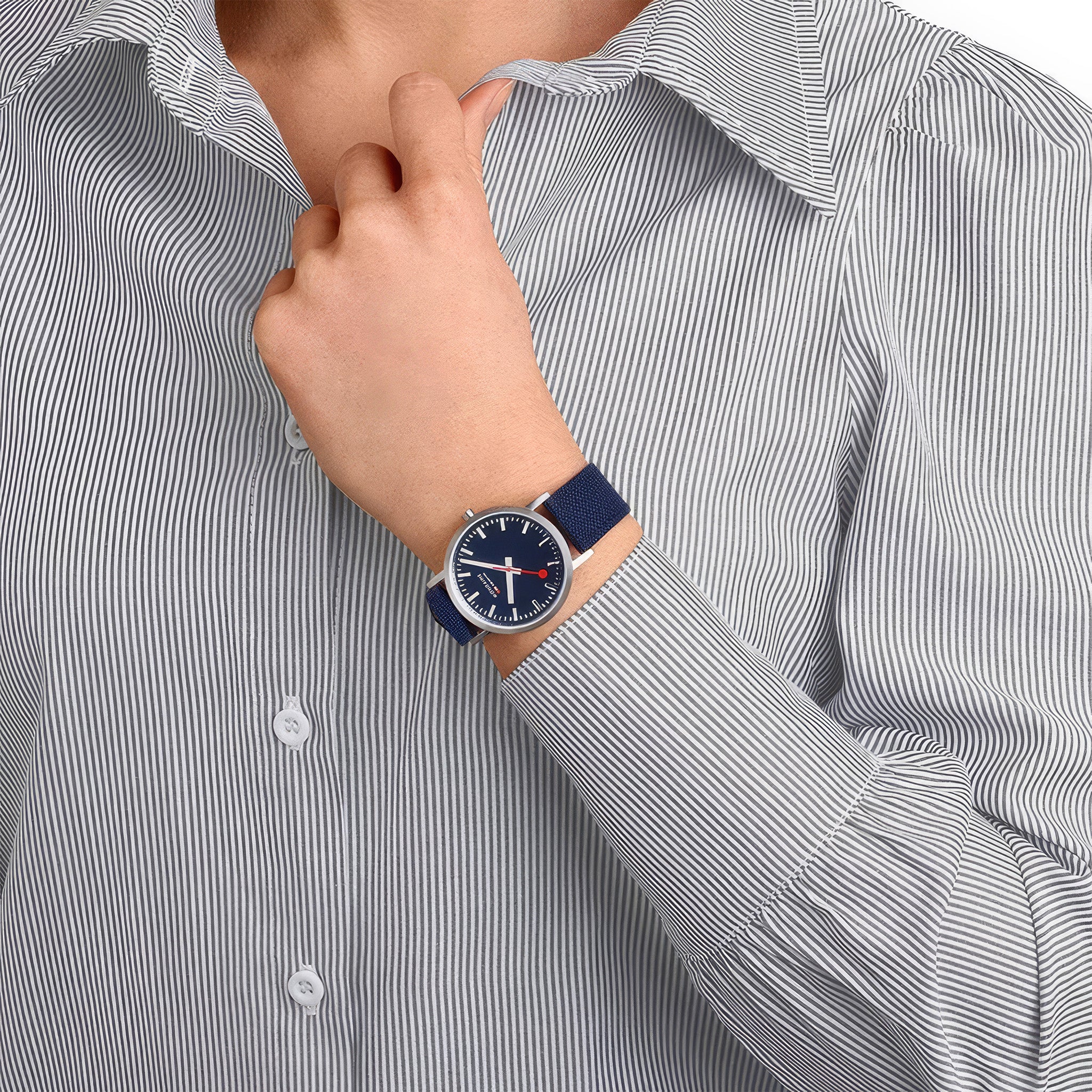 Classic | 36 mm | Deep Sea Blue Textile