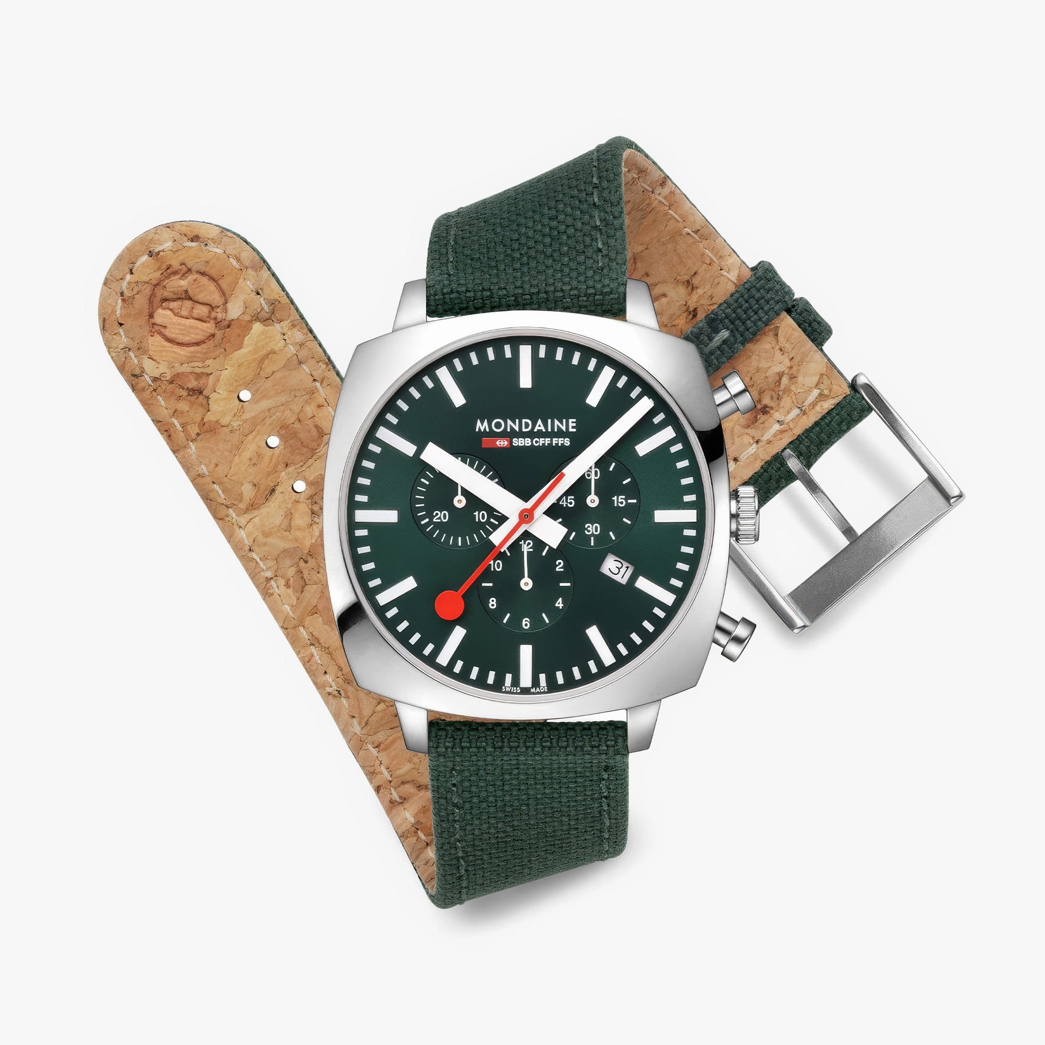 Grand Cushion | 41 mm | Park Green