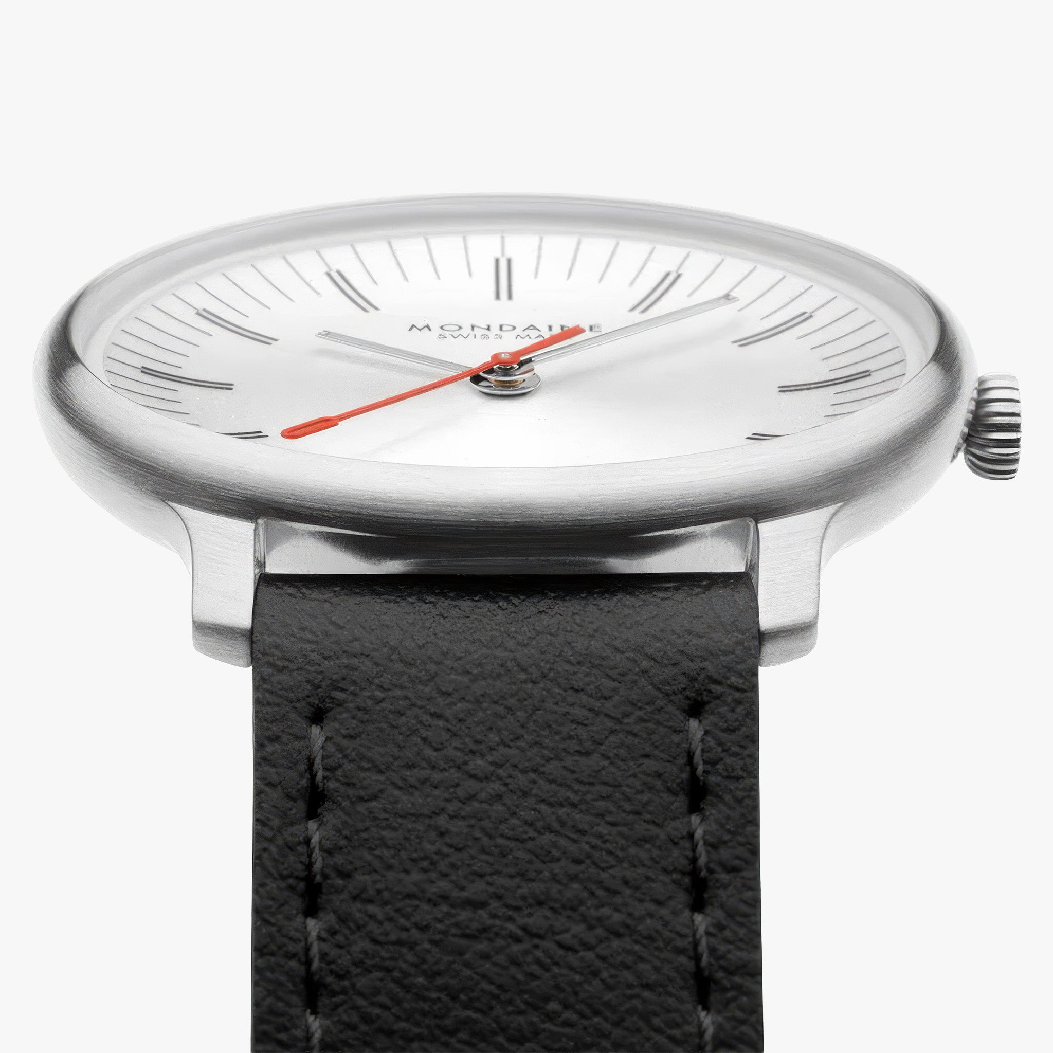 Doppio | 33 mm | Black Vegan Grape Leather