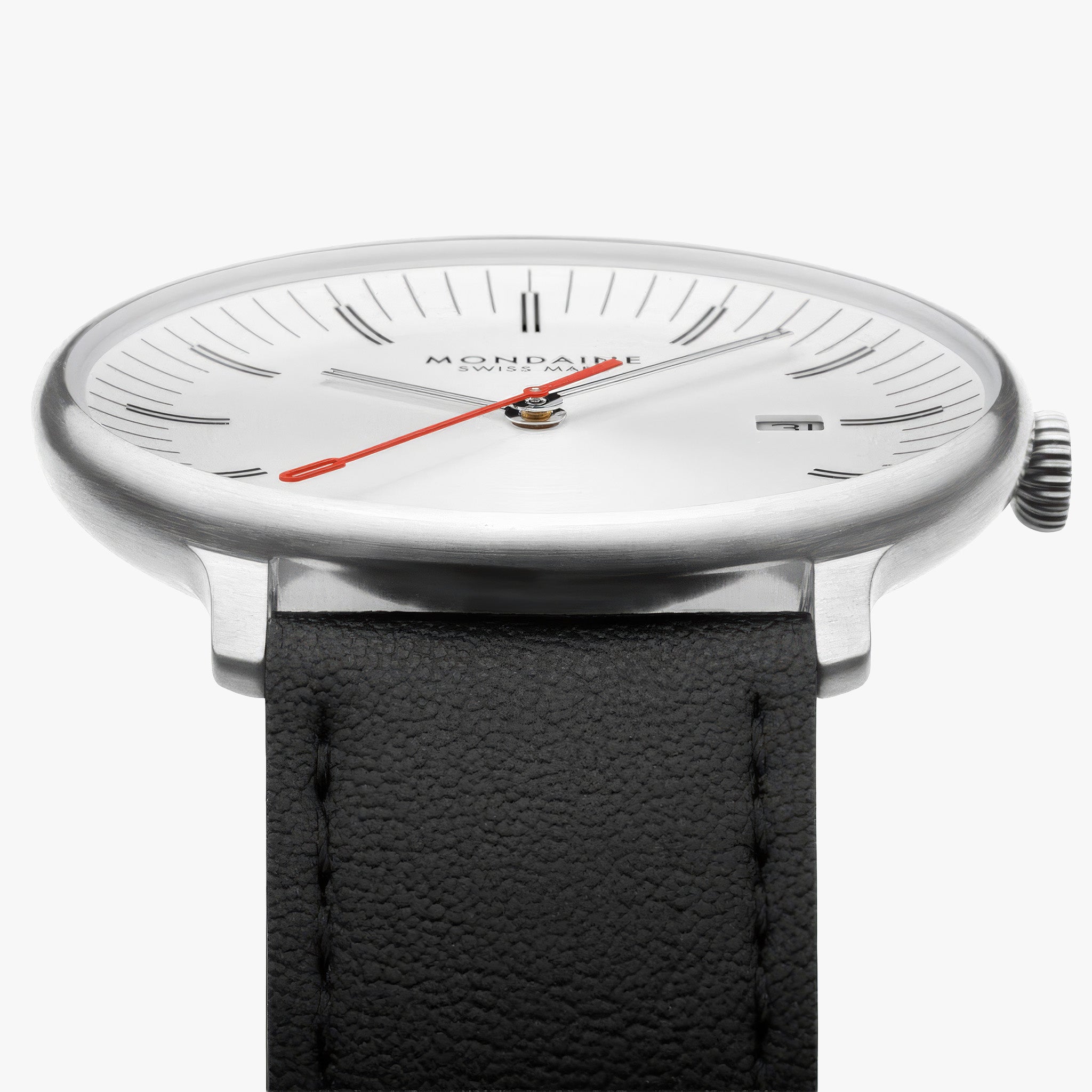 Doppio | 41 mm | Black Vegan Grape Leather