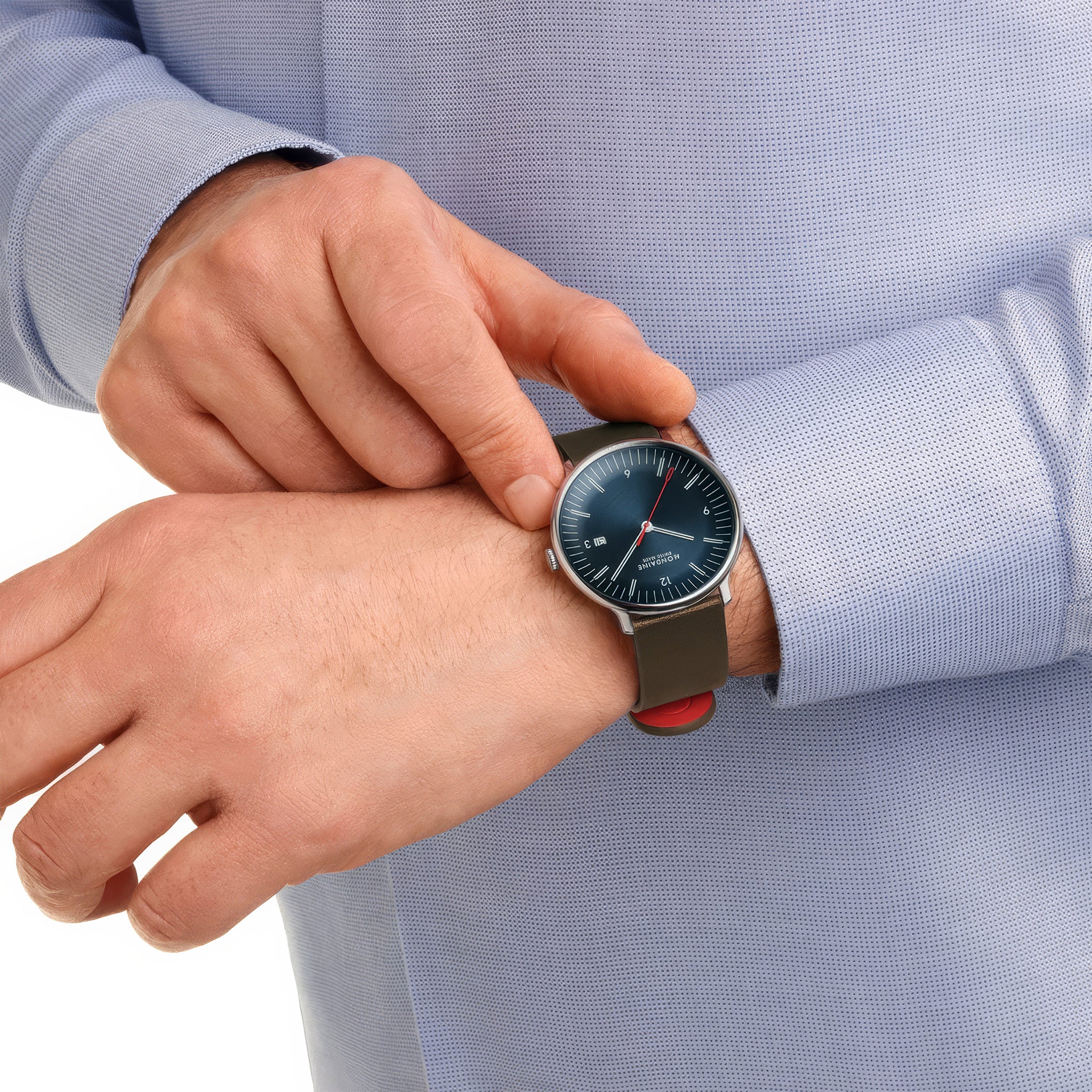 Doppio | 41 mm | Brown Vegan Grape Leather