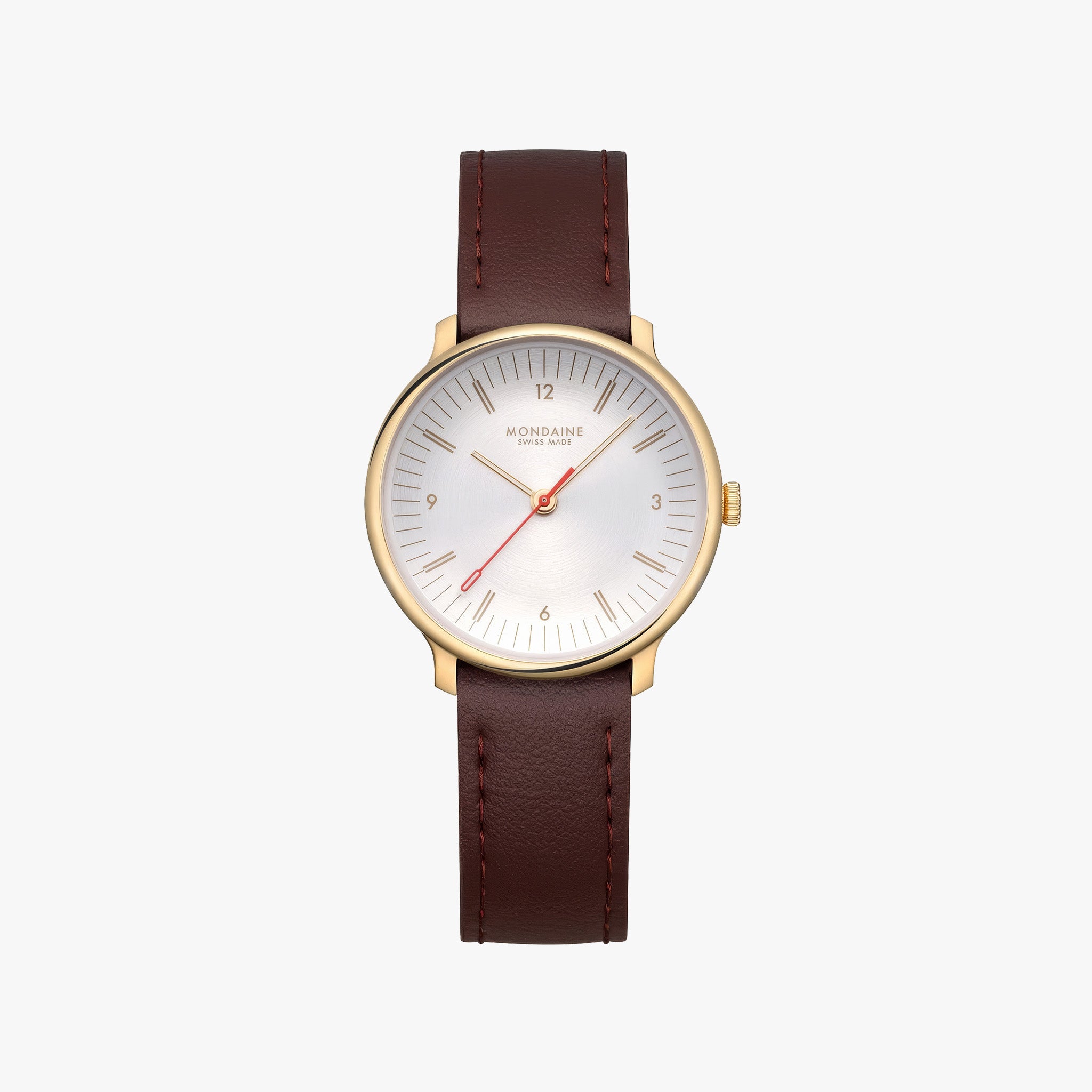 Doppio | 33mm | Brown Vegan Grape Leather