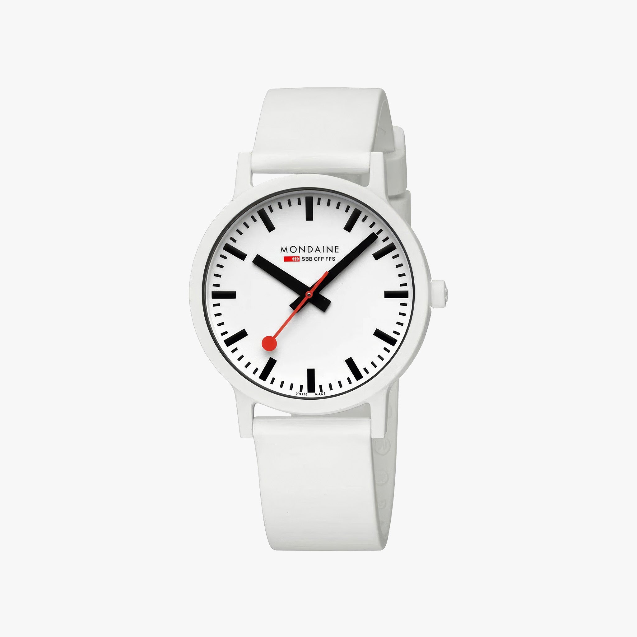 Essence | 41 mm | White Silicone