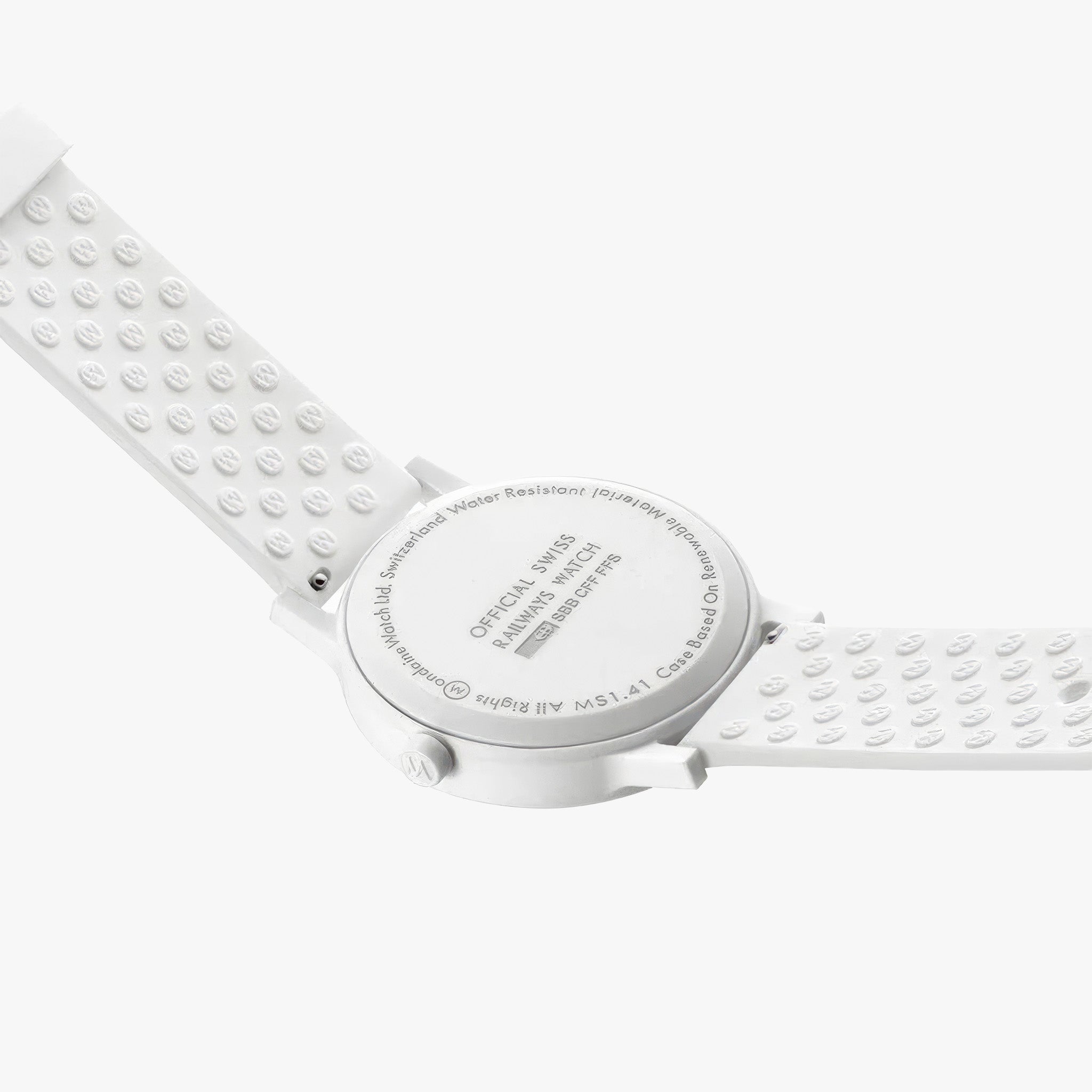 Essence | 41mm | White Silicone