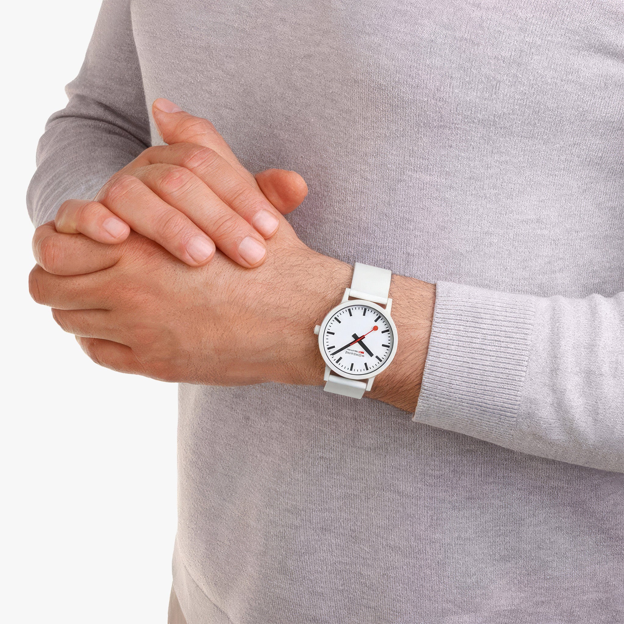 Essence | 41 mm | White Silicone