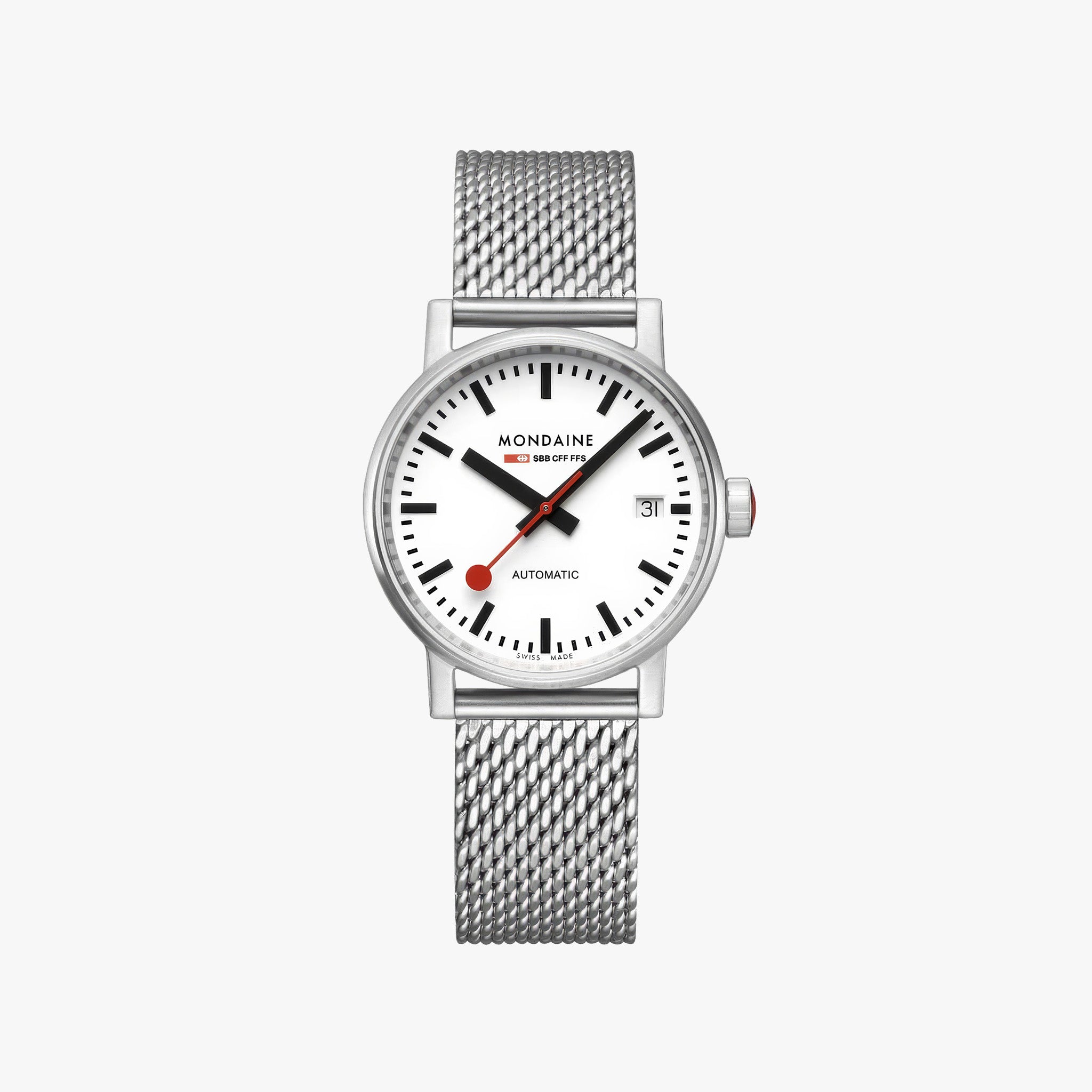 Evo2 Automatic | 35 mm | Stainless Steel Mesh