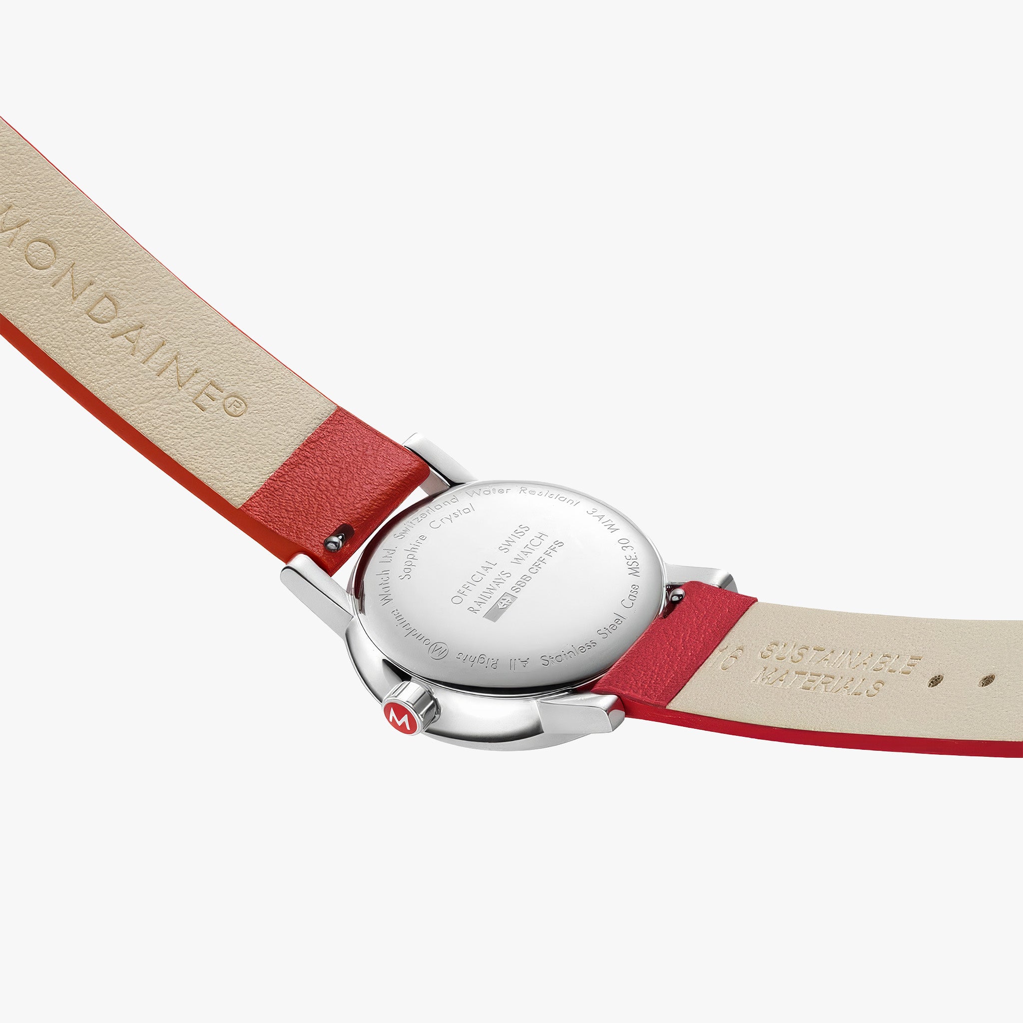 Evo2 | 30mm | Red Vegan Grape Leather